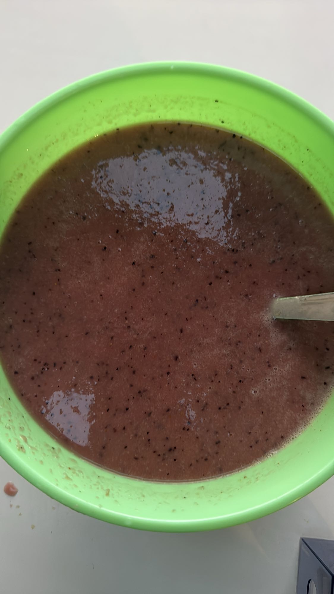 Bærsmoothie i bolle