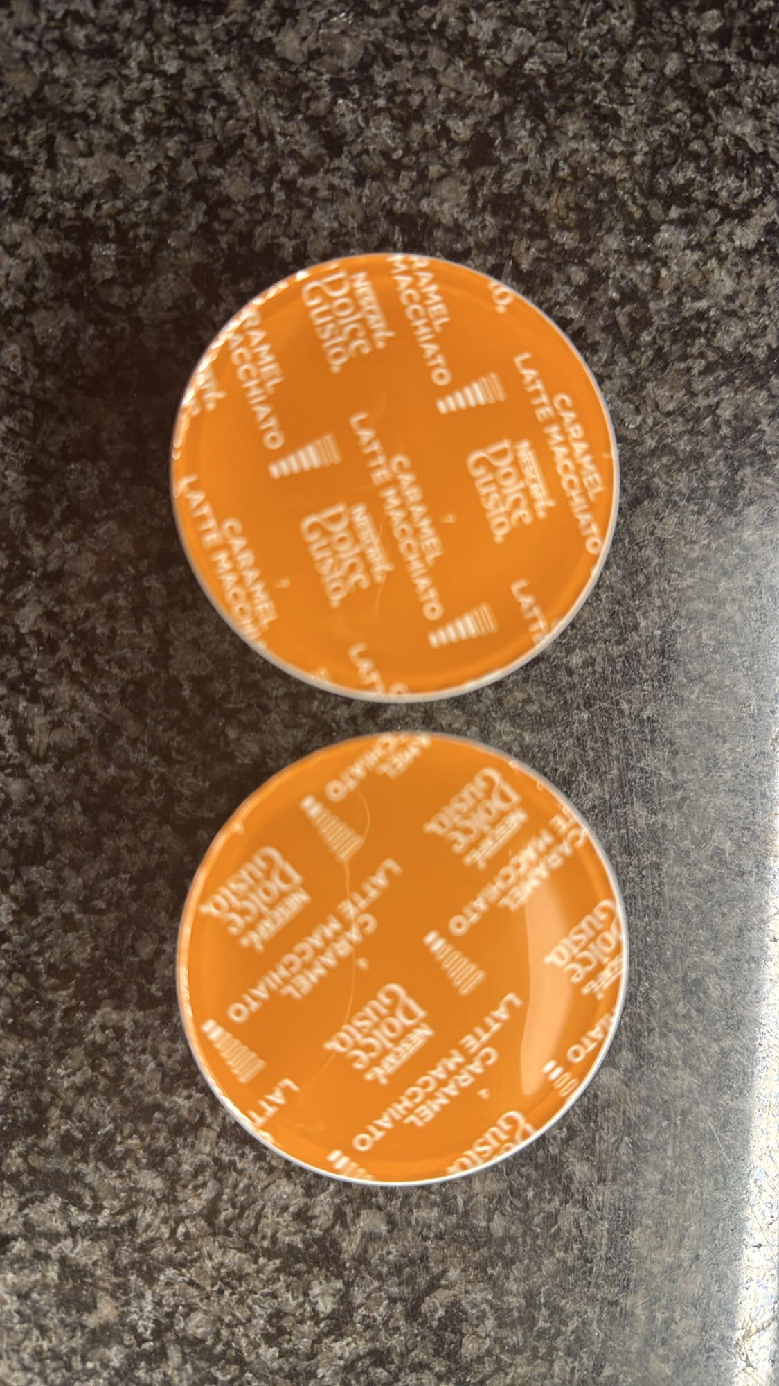 Caramel latte macchiato