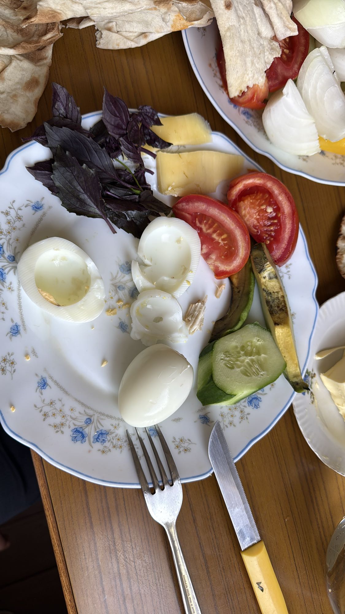 Egg and Veggie Plate