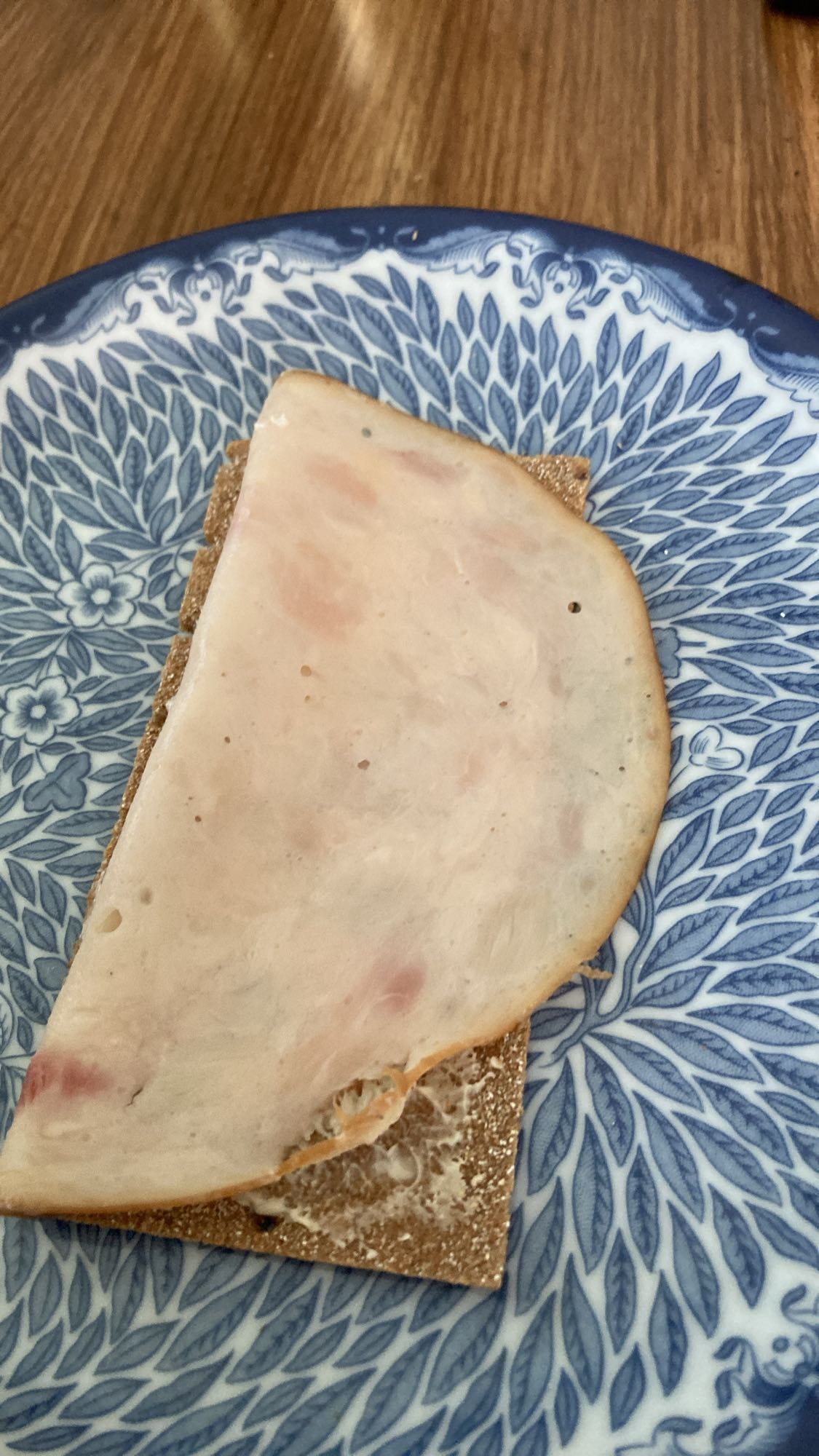 Knäckebröd med kalkon