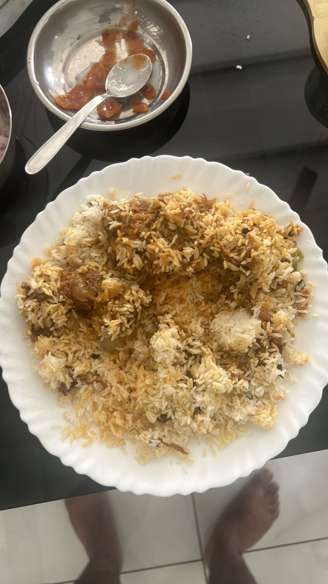 Chicken Biryani Plate