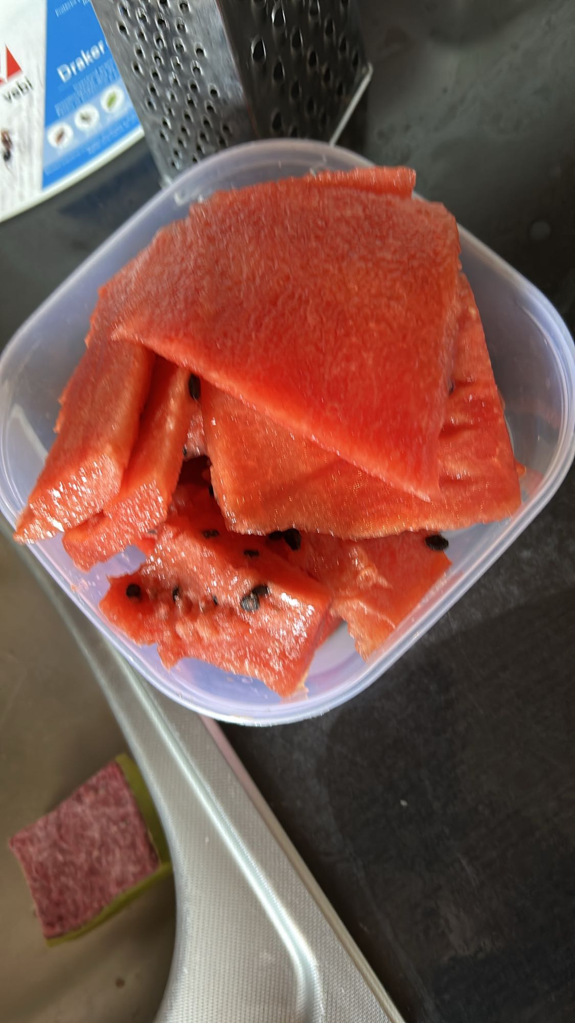 Felii de pepene roșu