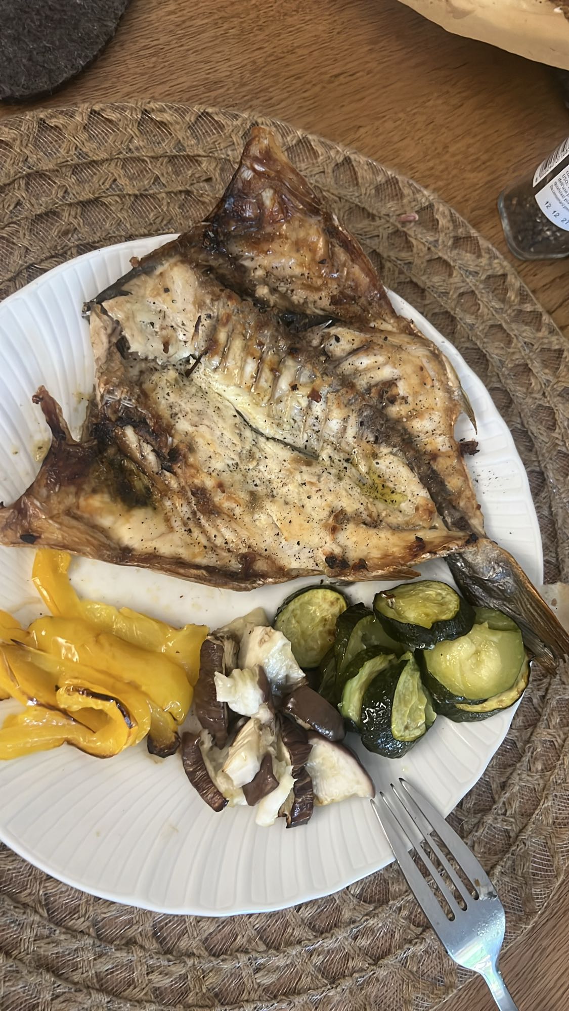 Grilled Fish & Veggies