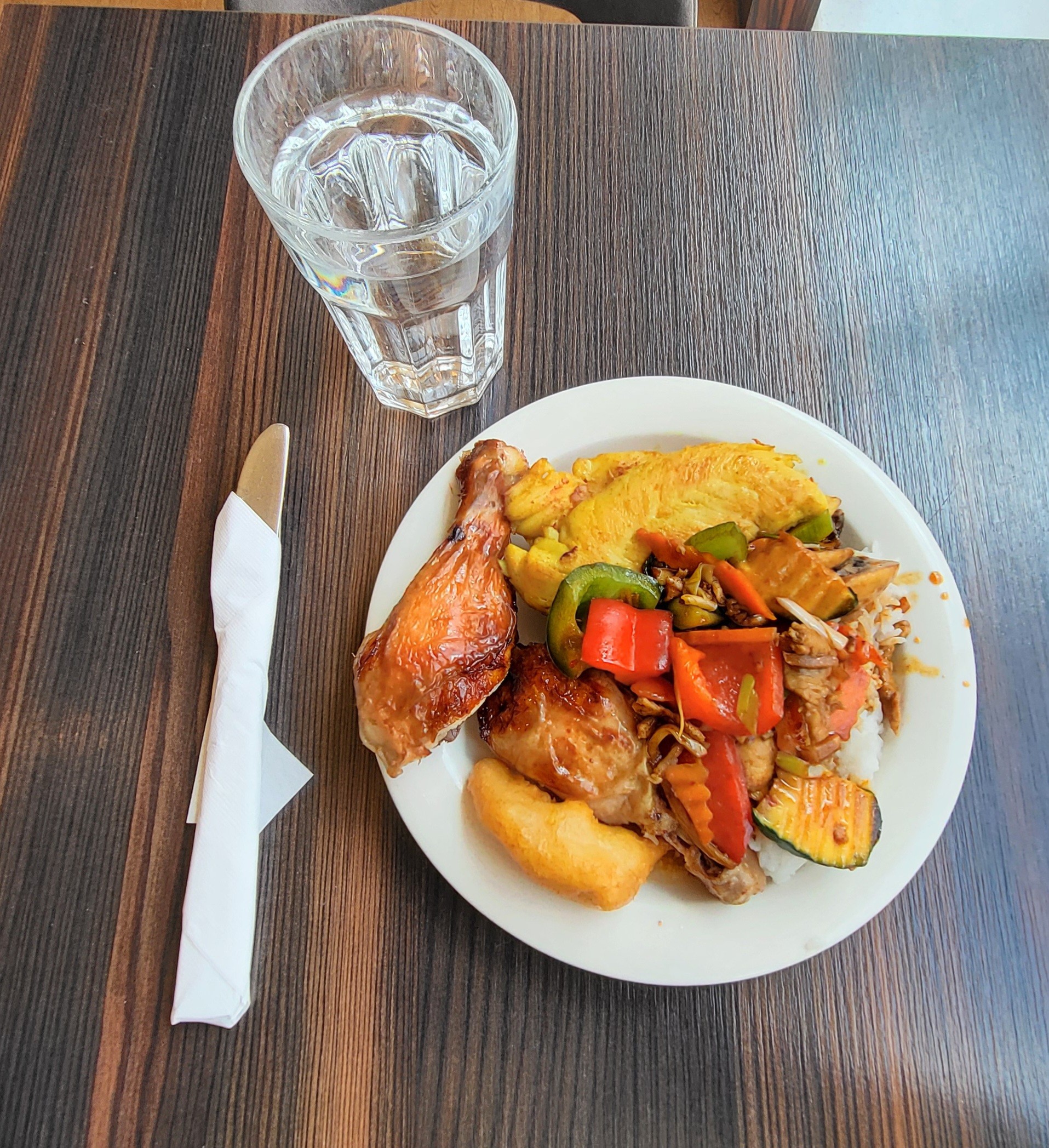 Chicken Veggie Plate