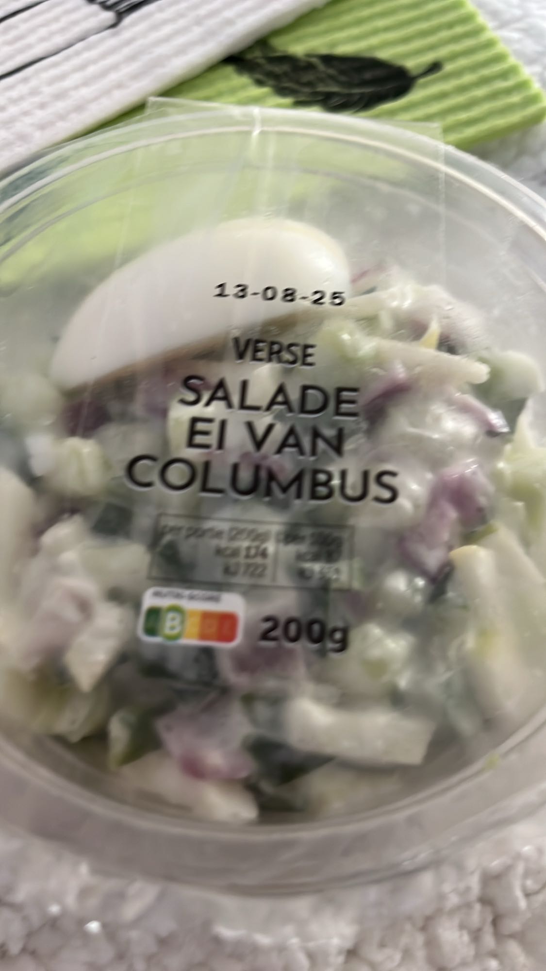 Ei salade Columbus