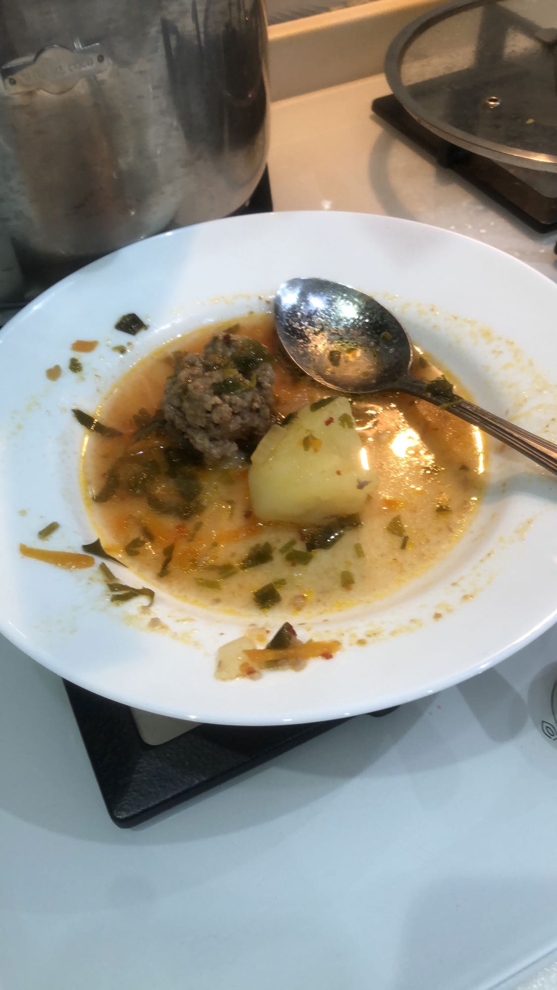 Meatball Veggie Soup