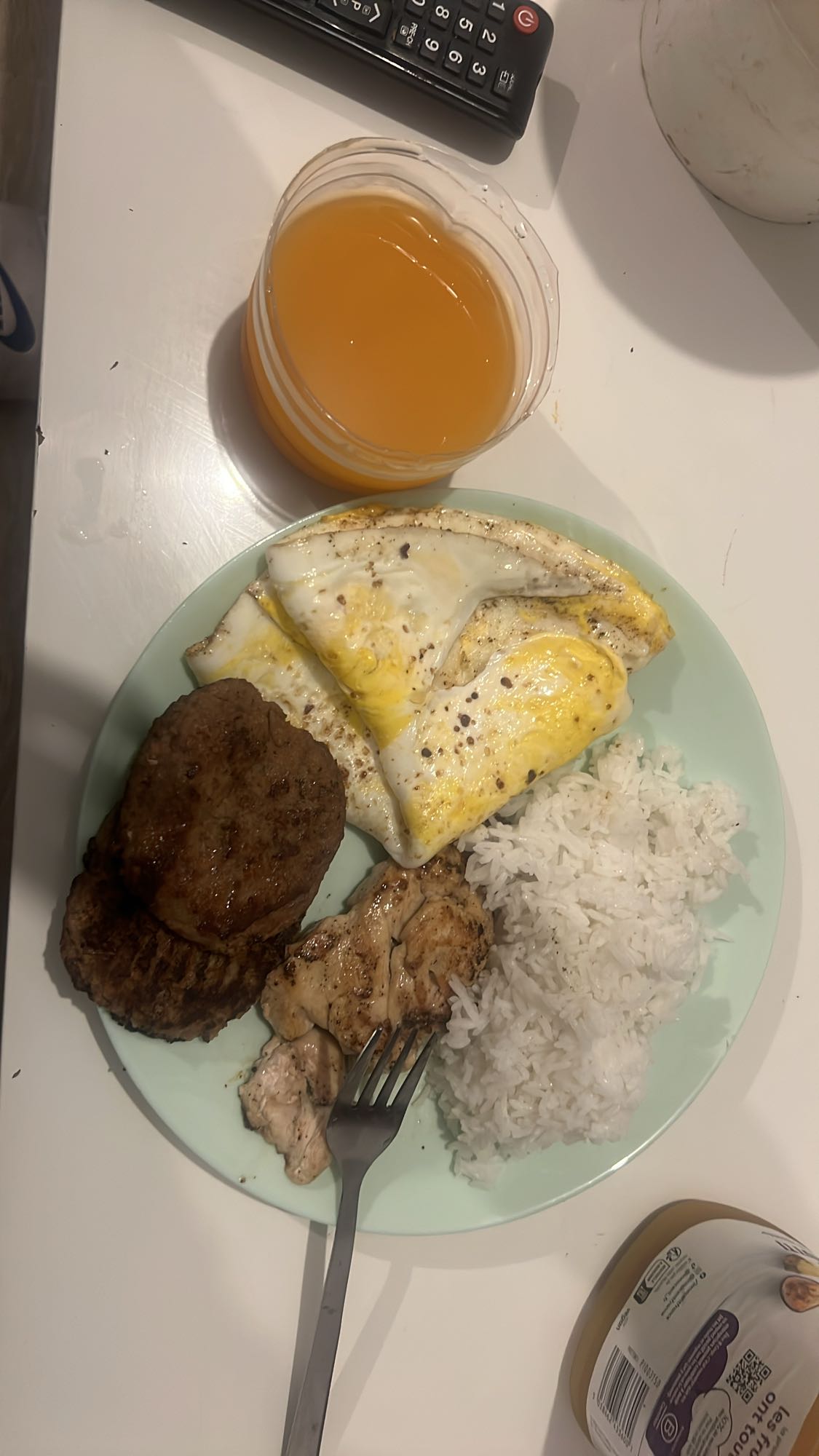 Assiette protéinée