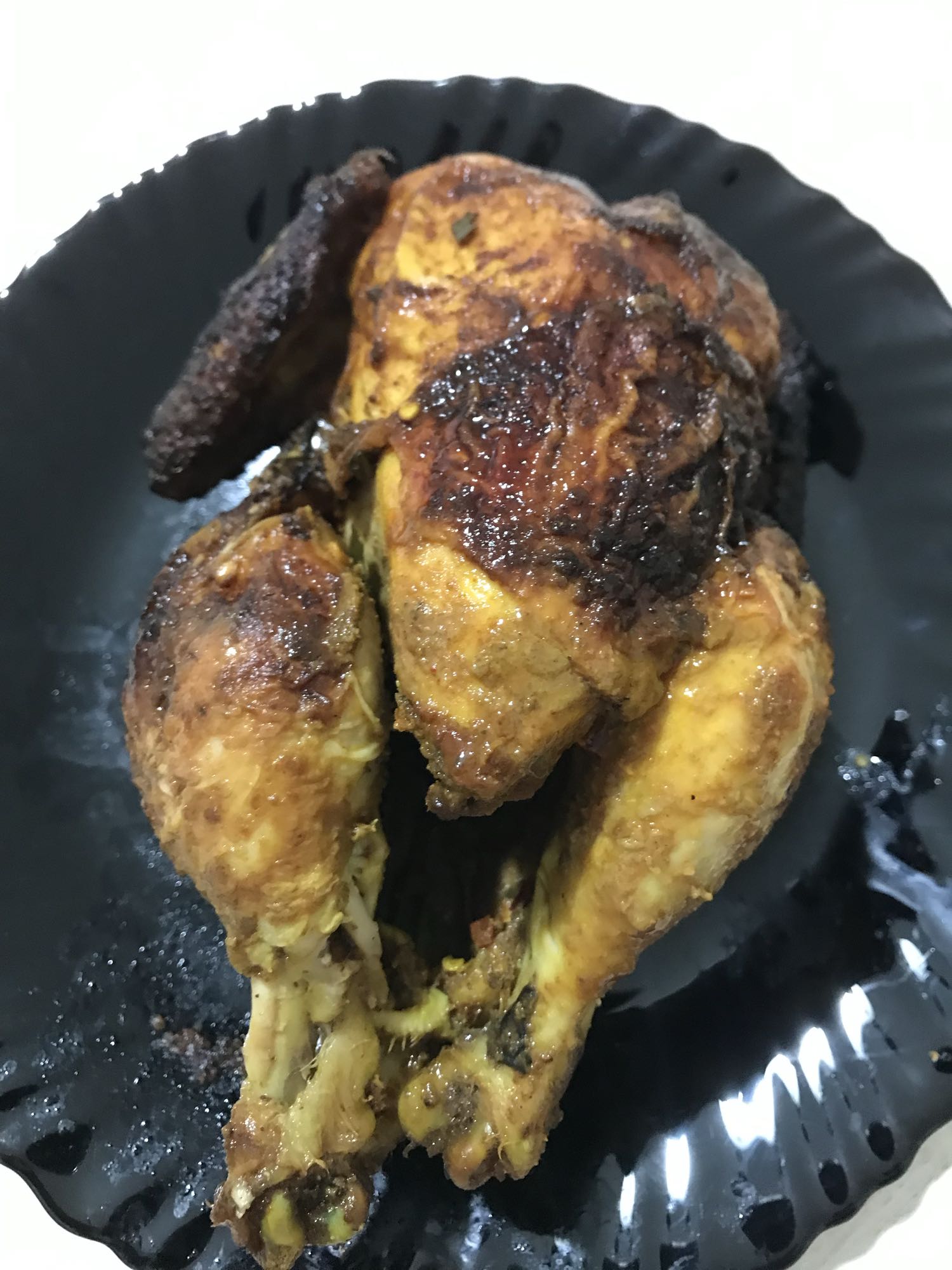 Poulet rôti épicé