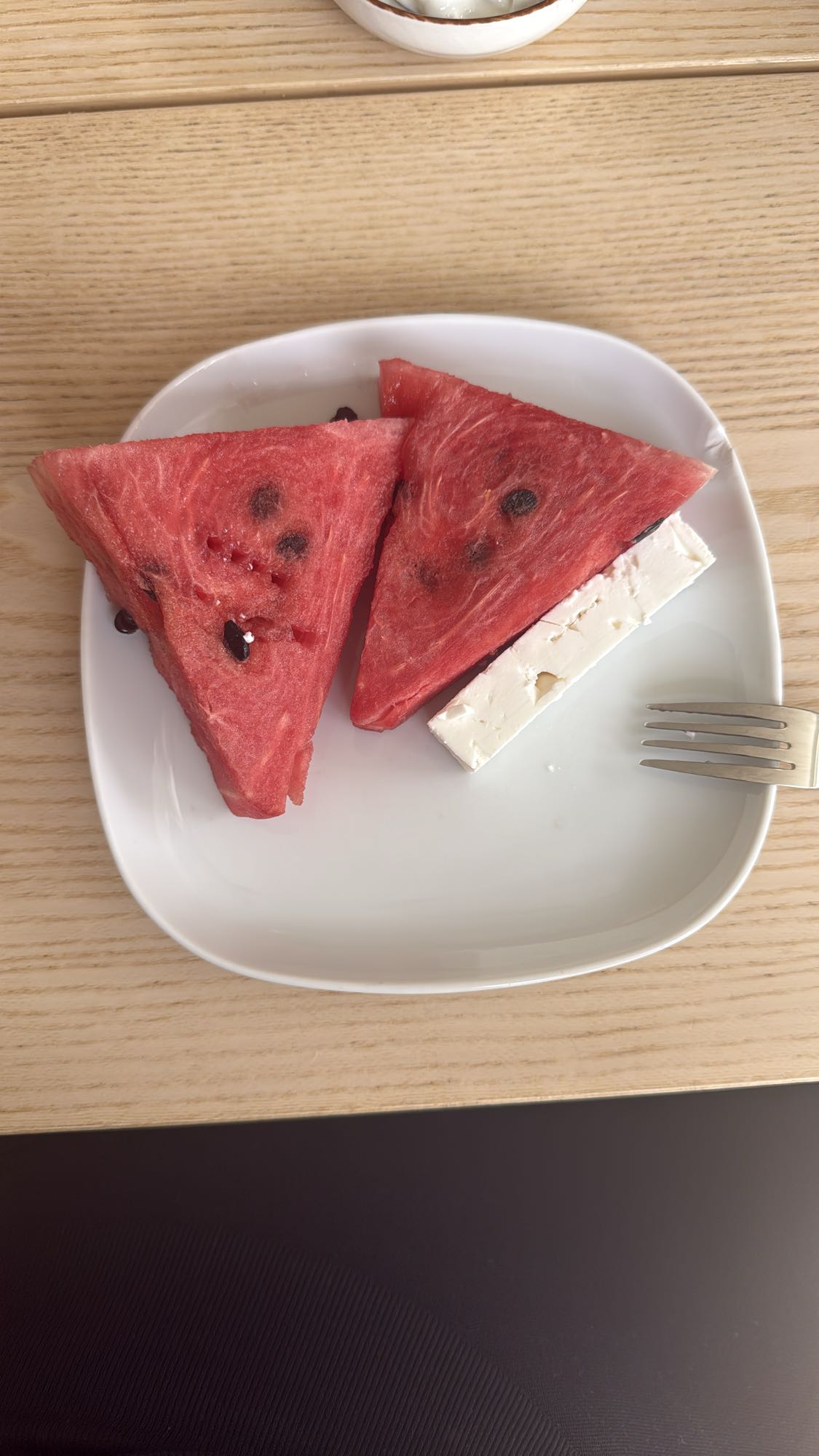 Vattenmelon med fetaost
