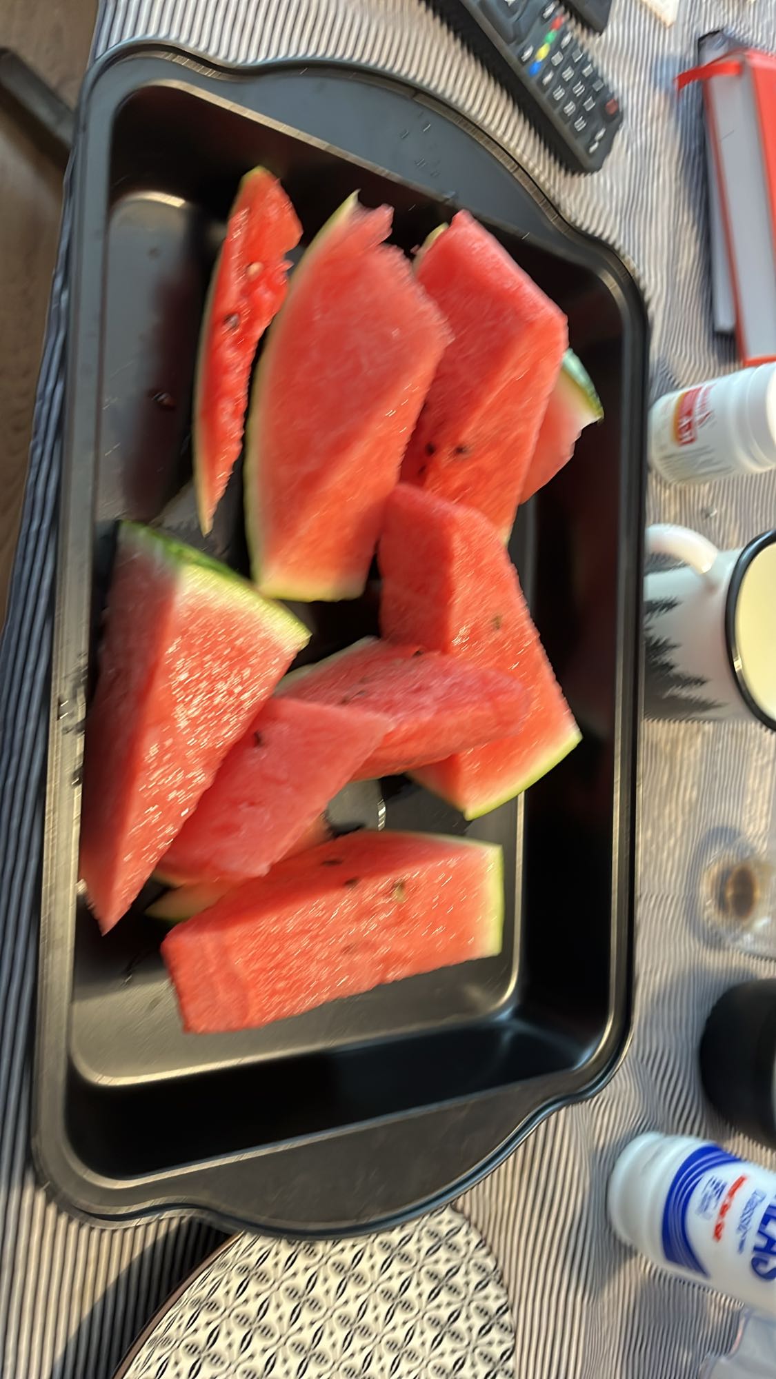 Диня на парчета