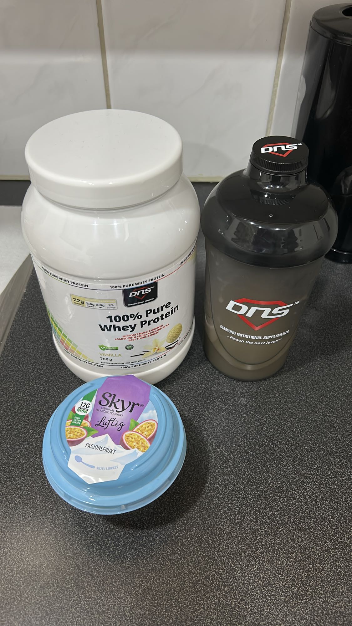 Proteinshake og skyr