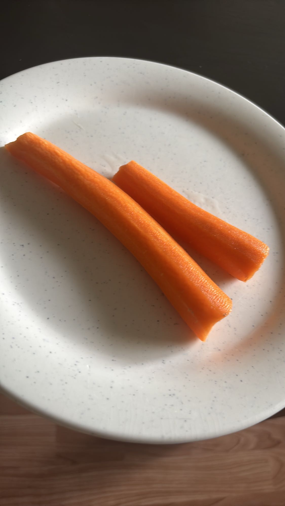 Raw Carrot Sticks