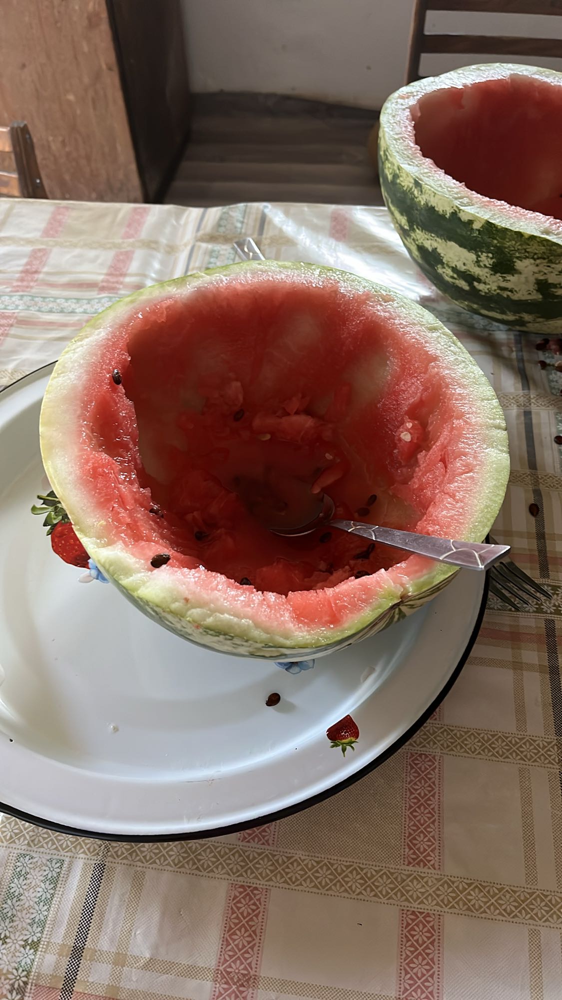 половина арбуза