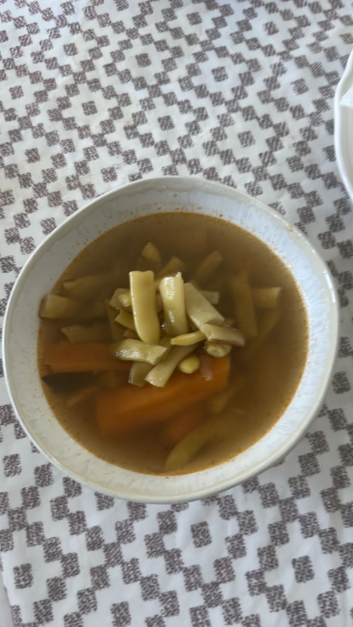 Supă de fasole păstăi