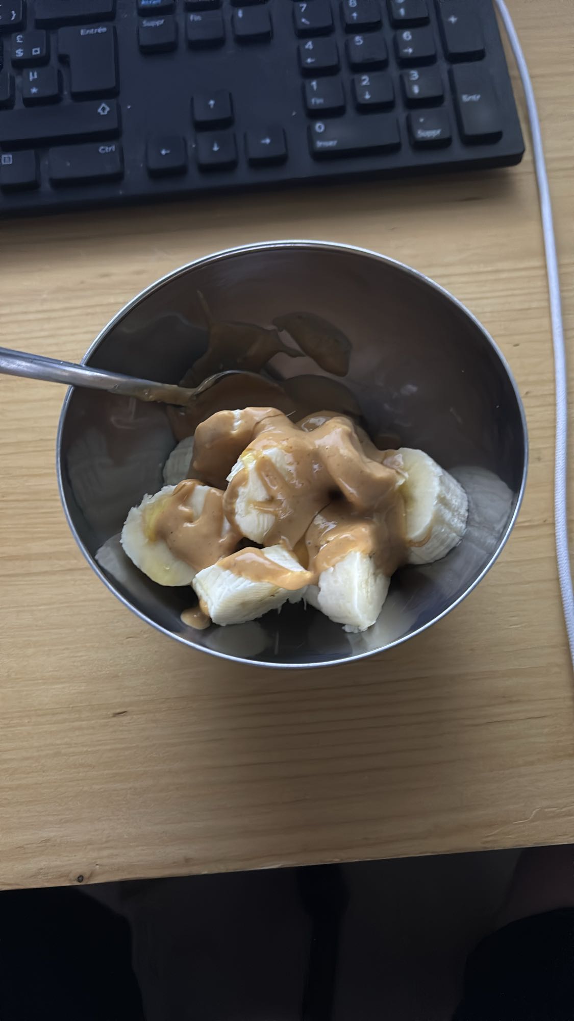 Banane beurre cacahuète