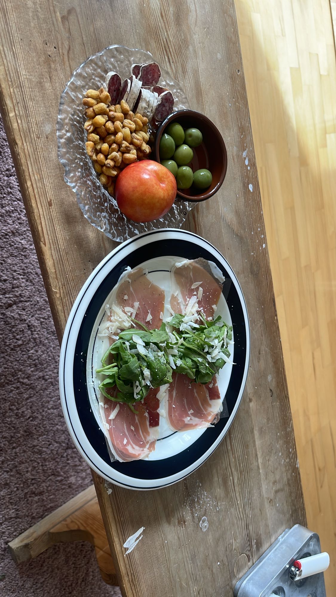 Charkbricka med skinka