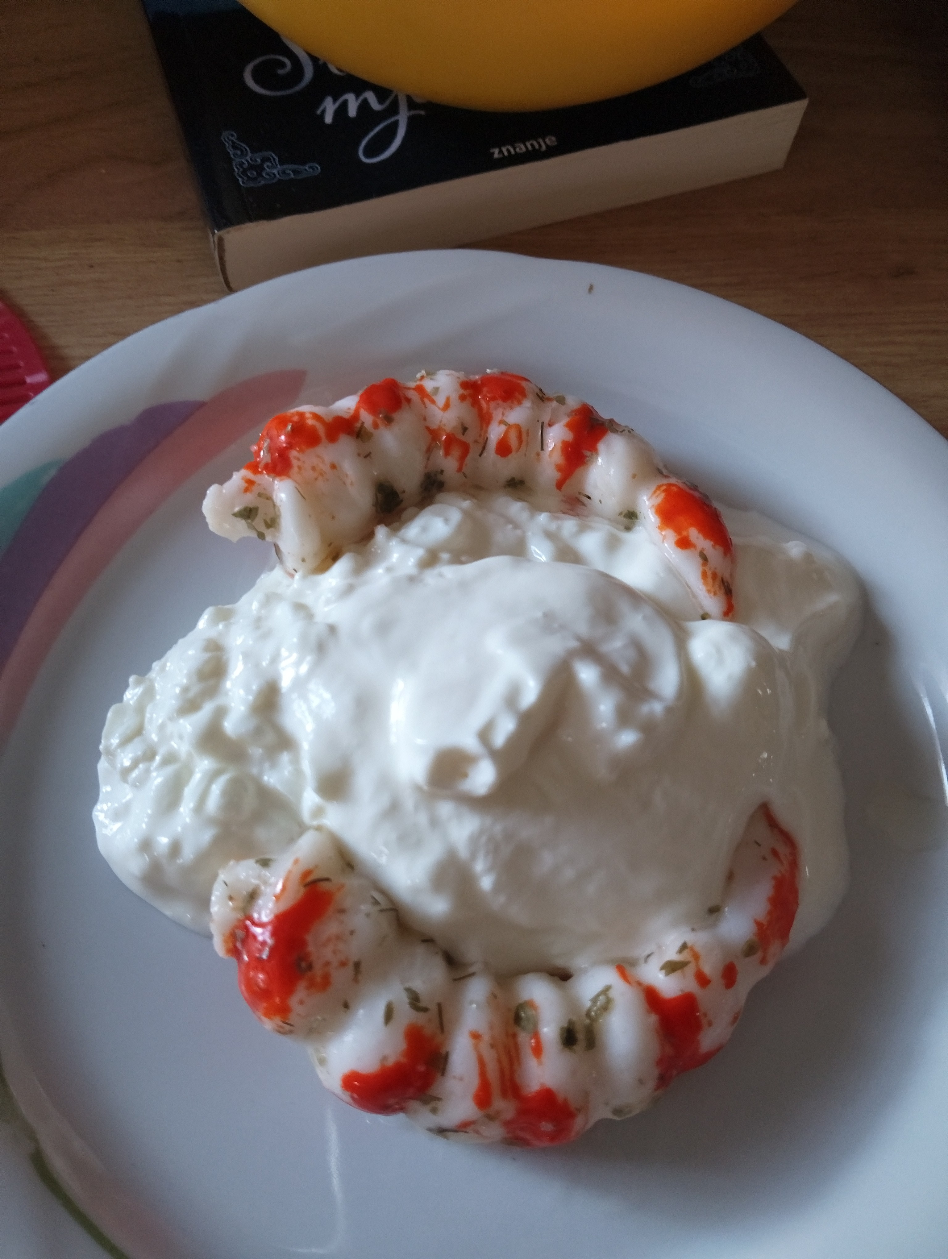 Shrimp with Yogurt