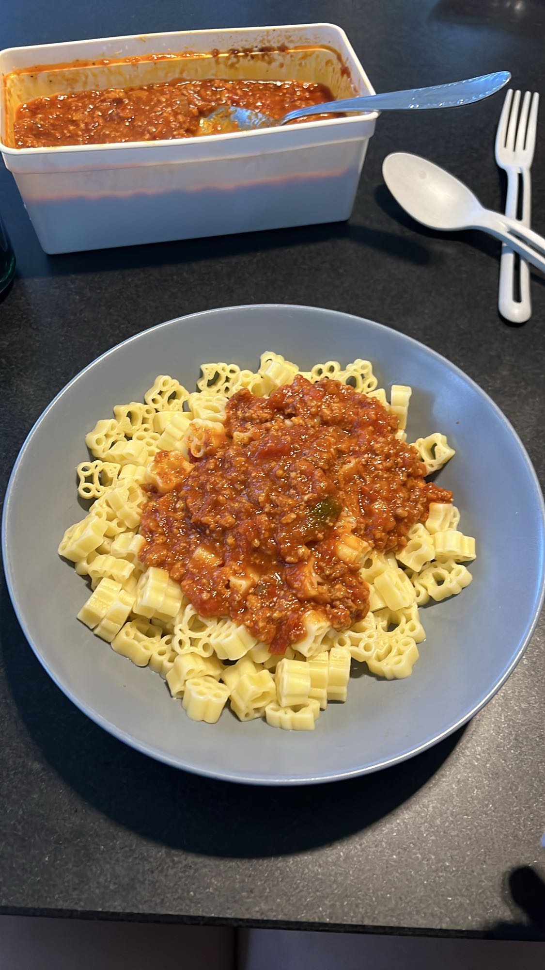 Pasta met bolognesesaus