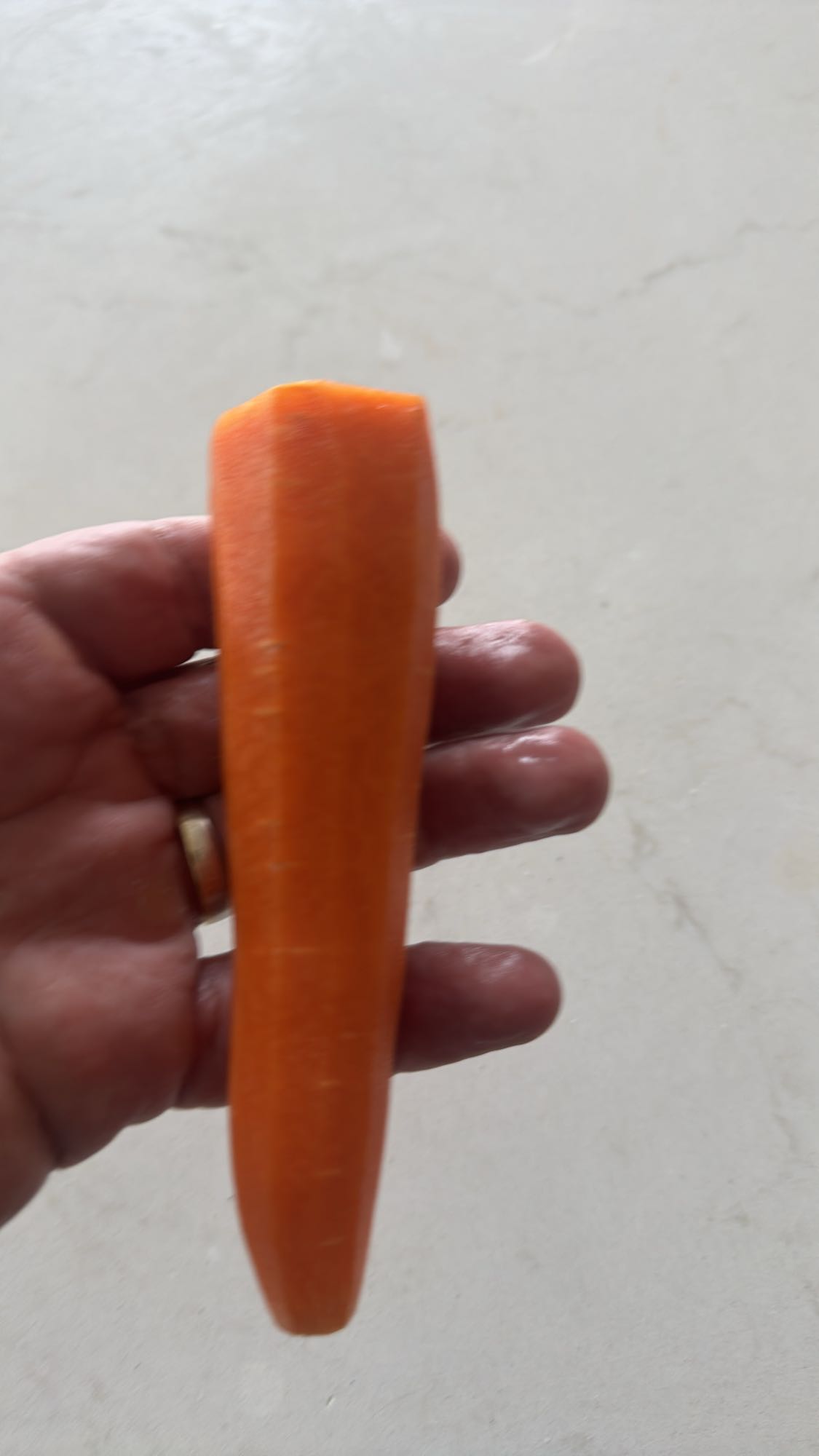 Raw Carrot Snack