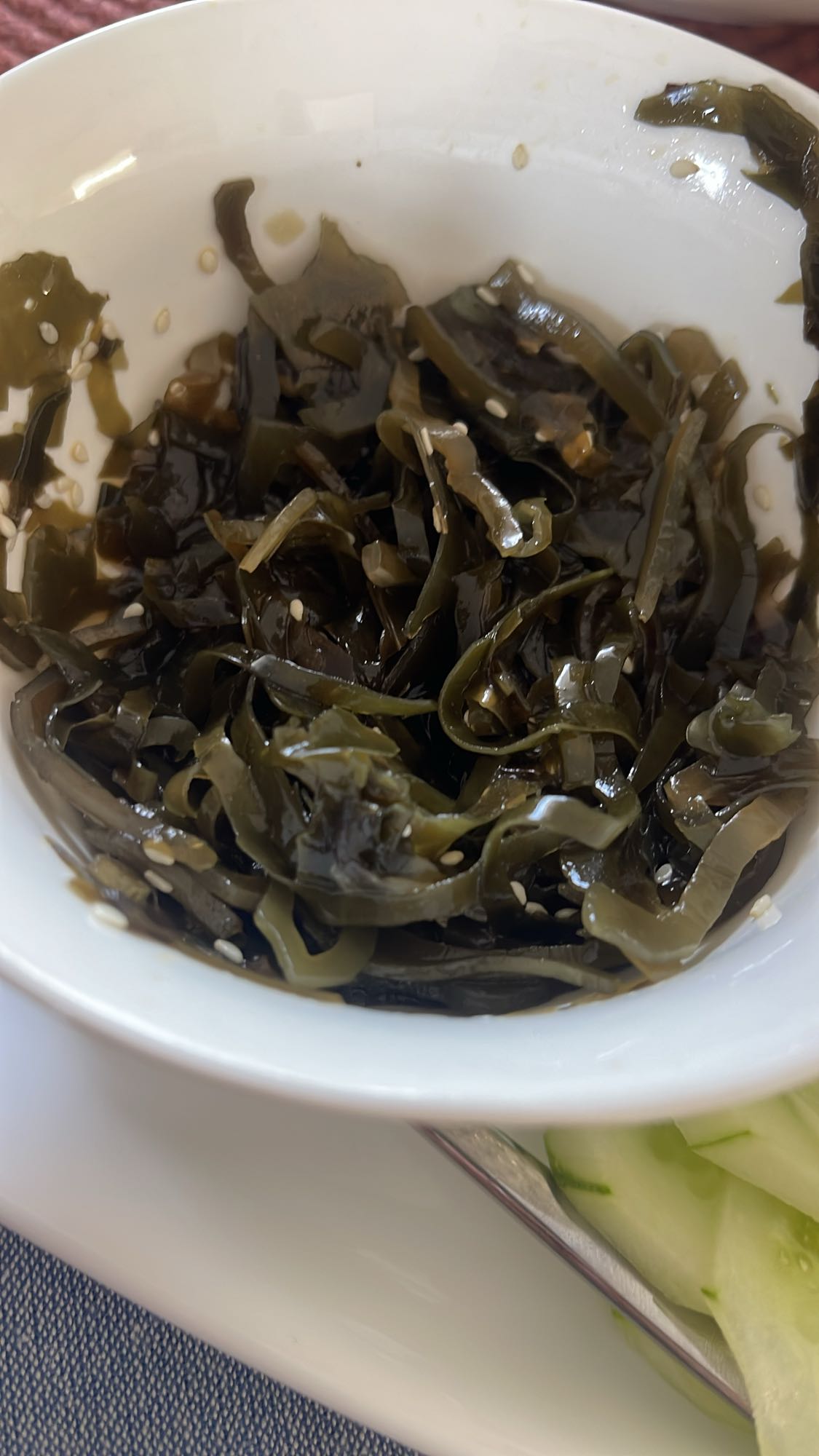 салат из морских водорослей