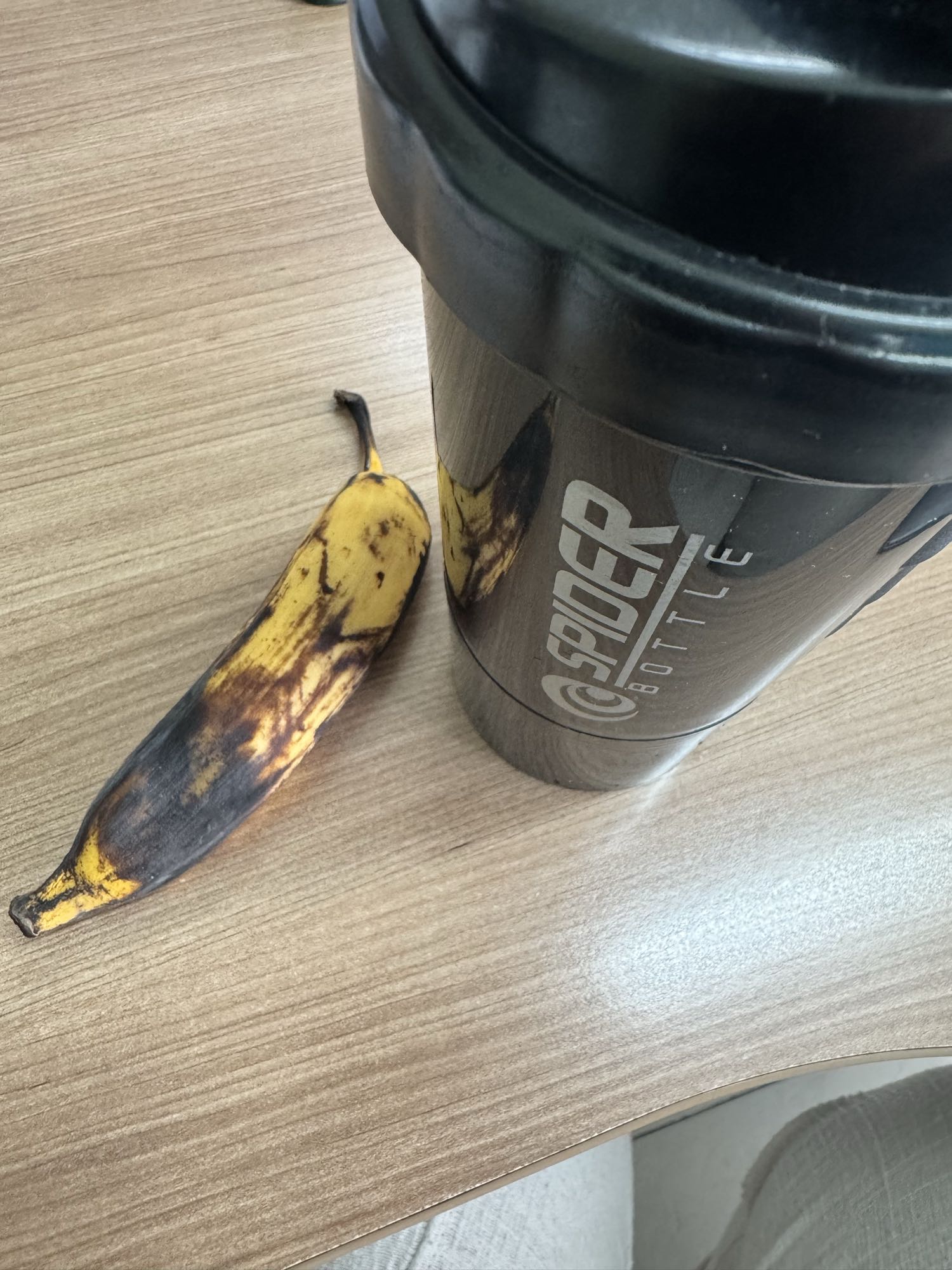 Shake de proteína e banana