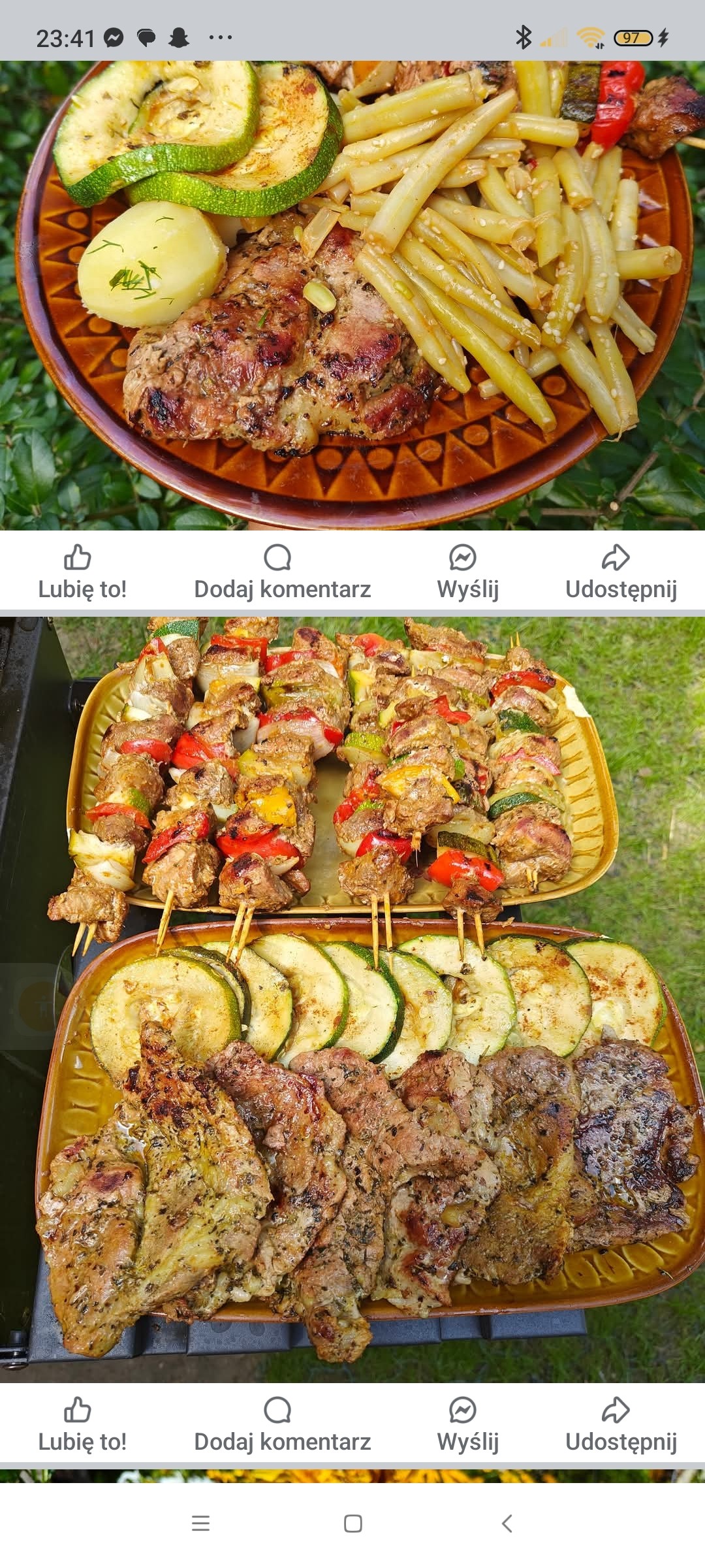 Grilled Meat & Veggies