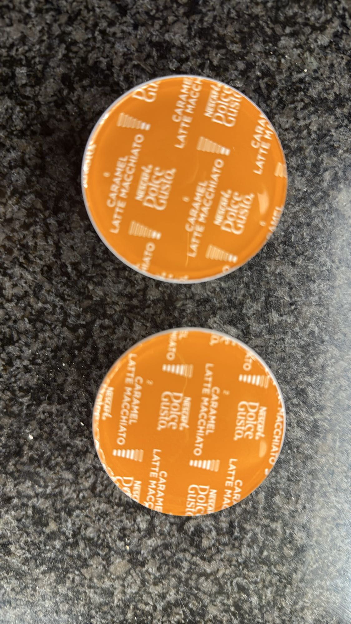 Caramel Latte Macchiato cups