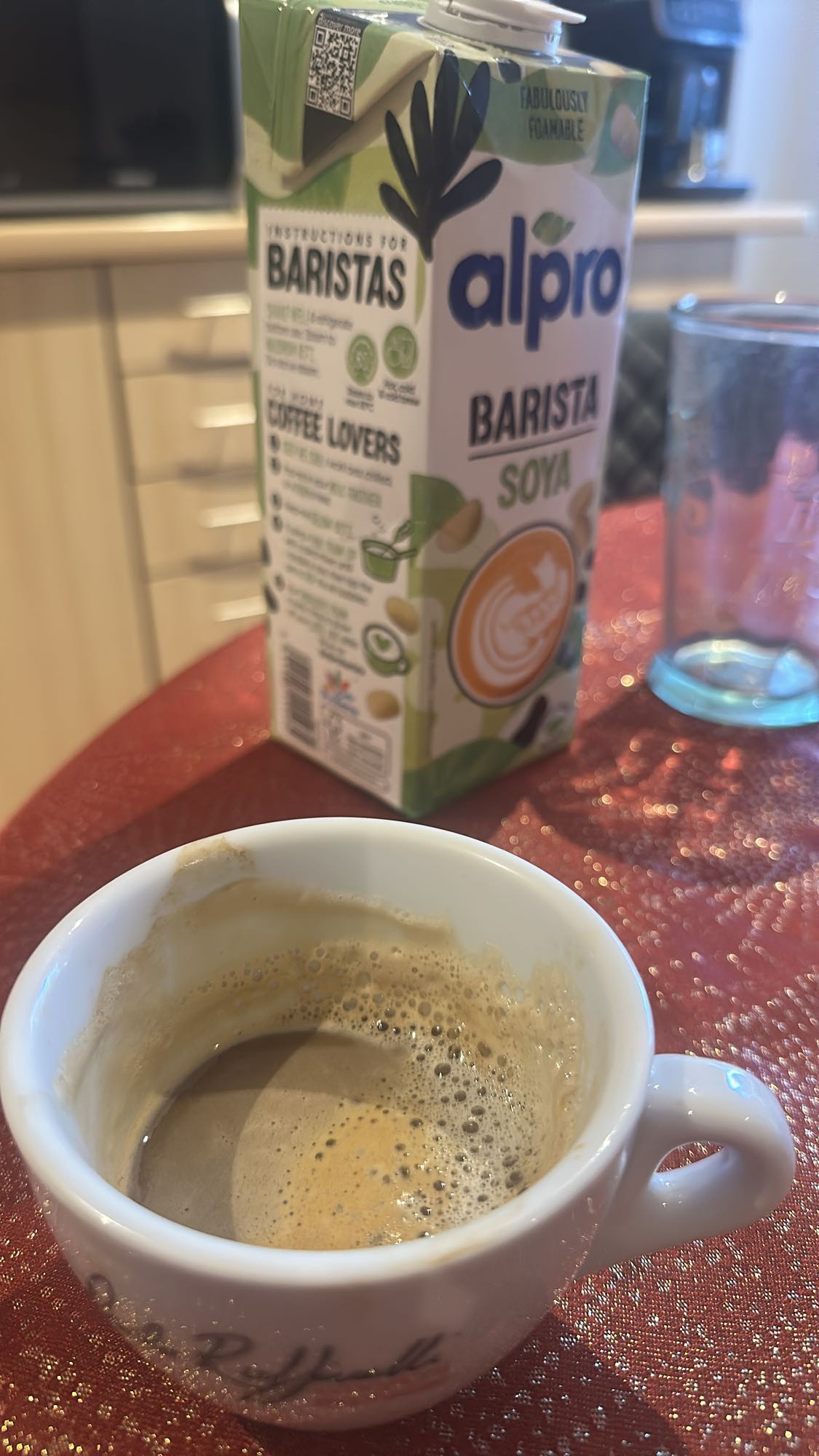 Cafea cu lapte de soia