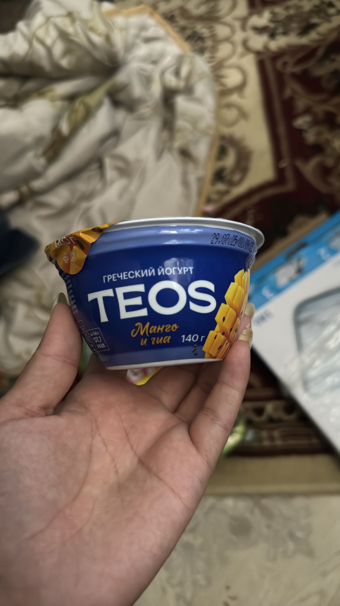 Йогурт манго и чиа