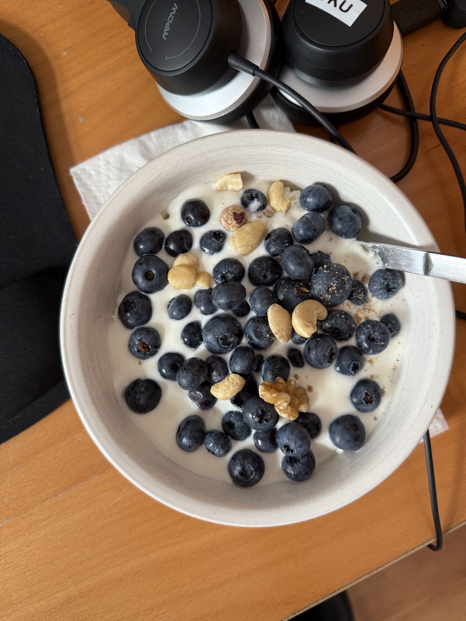 Blueberry Nut Yogurt Bowl