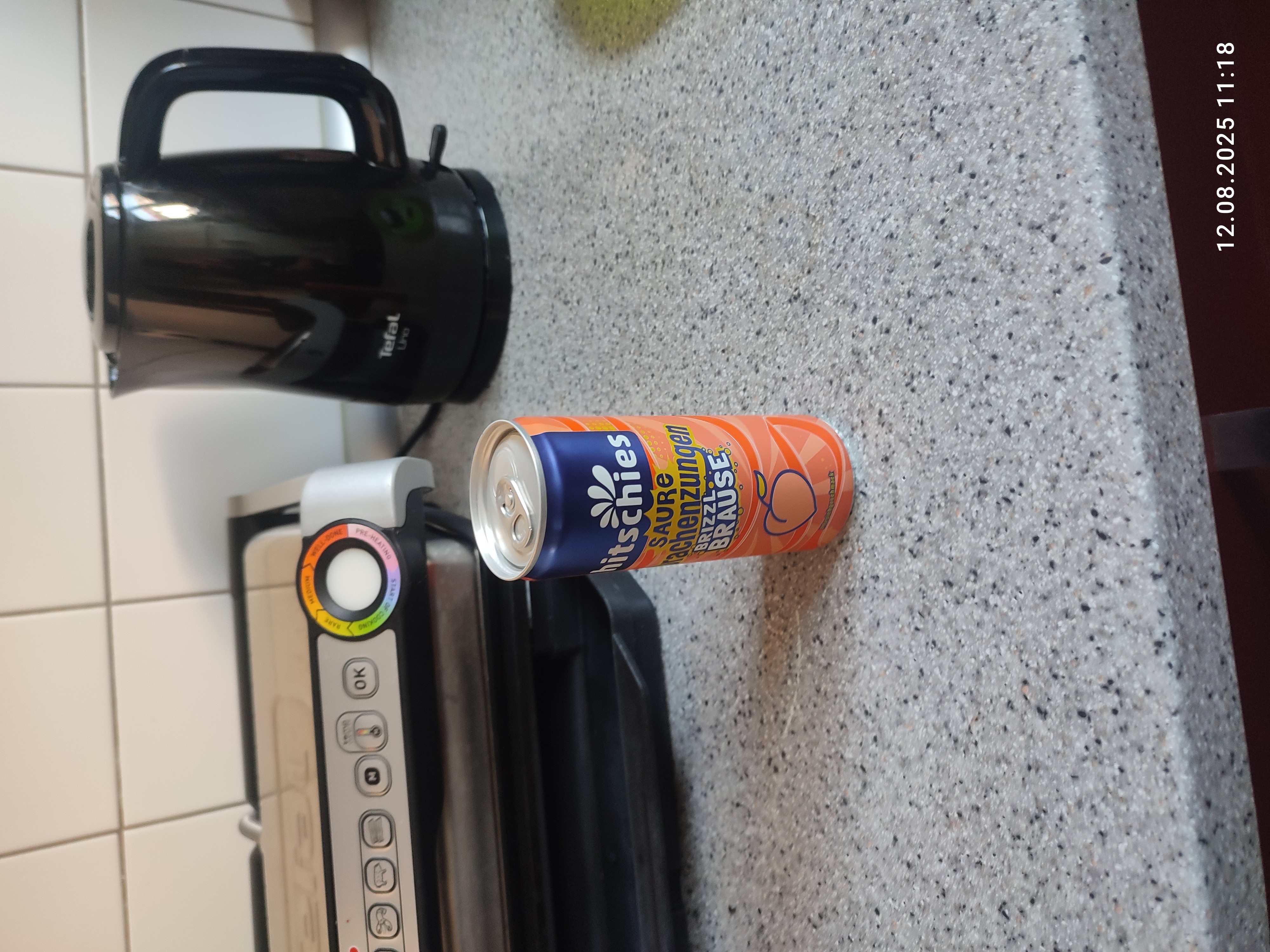 Pfirsich Brause Getränk