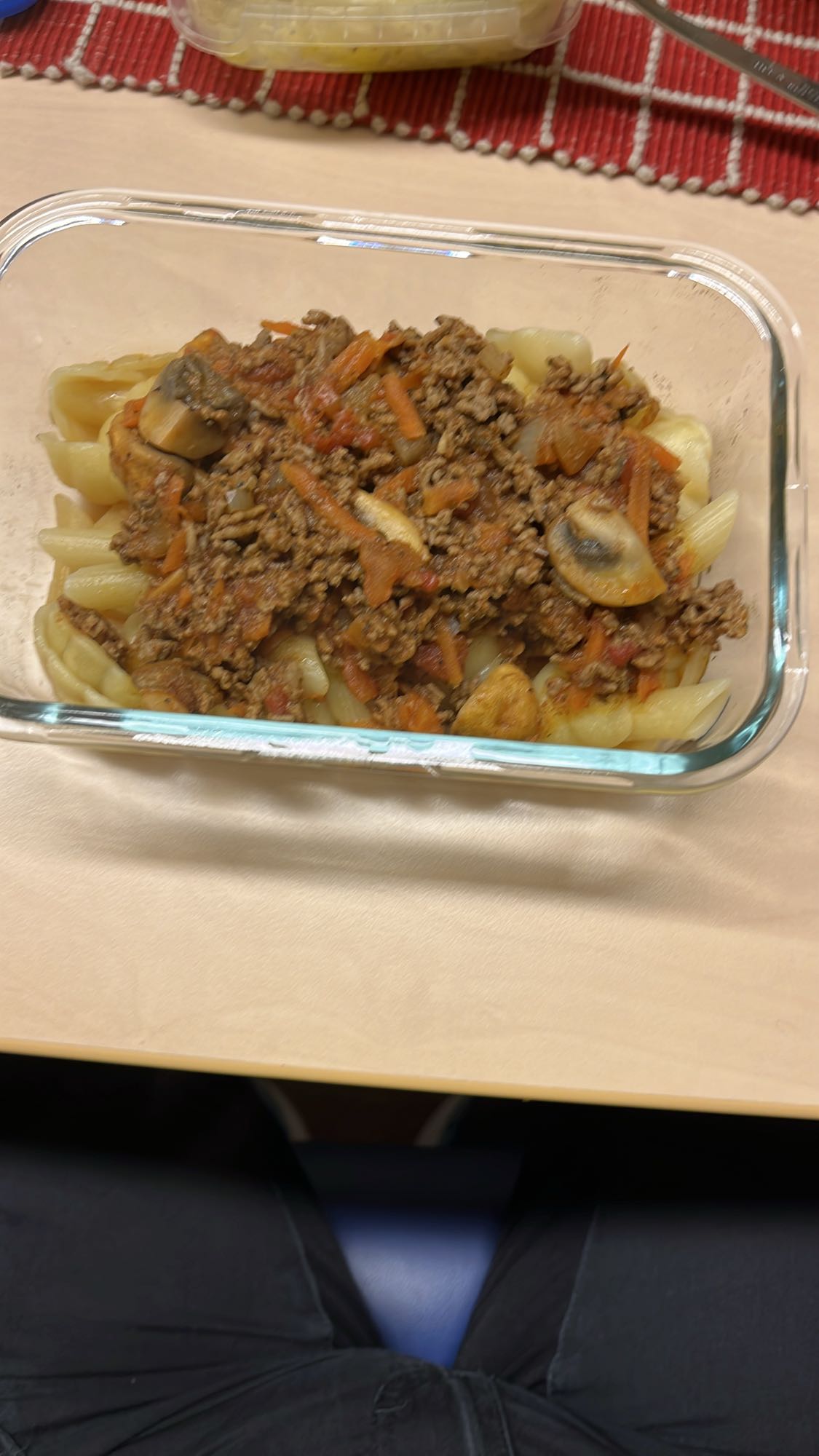 Pasta med köttfärssås