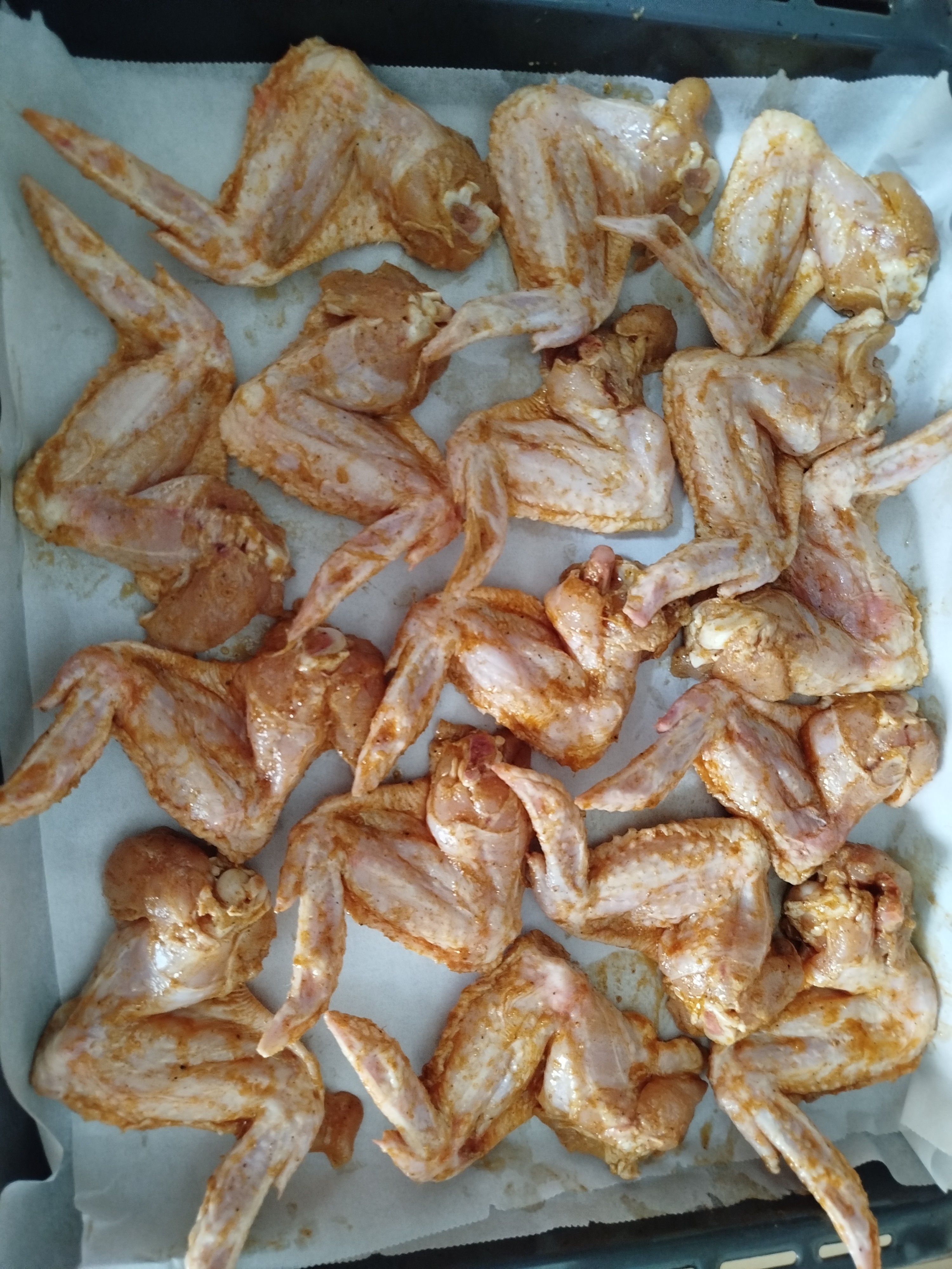 Alitas de pollo al horno