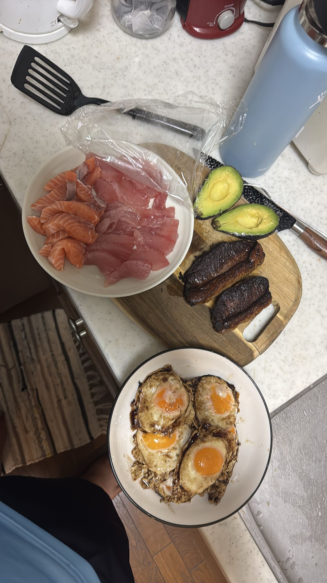 Eggs, Fish & Avocado
