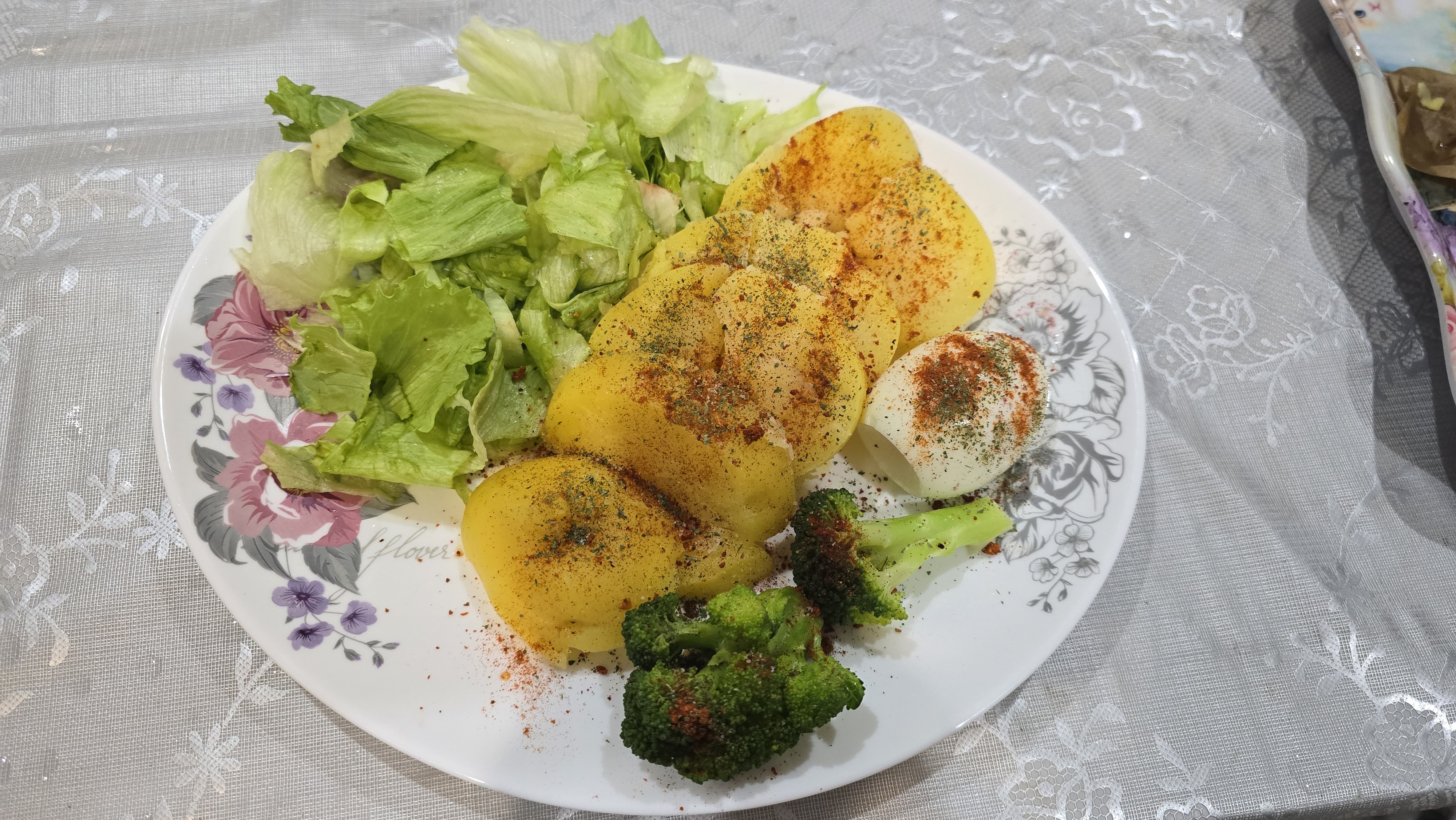 Potato Egg Salad Plate