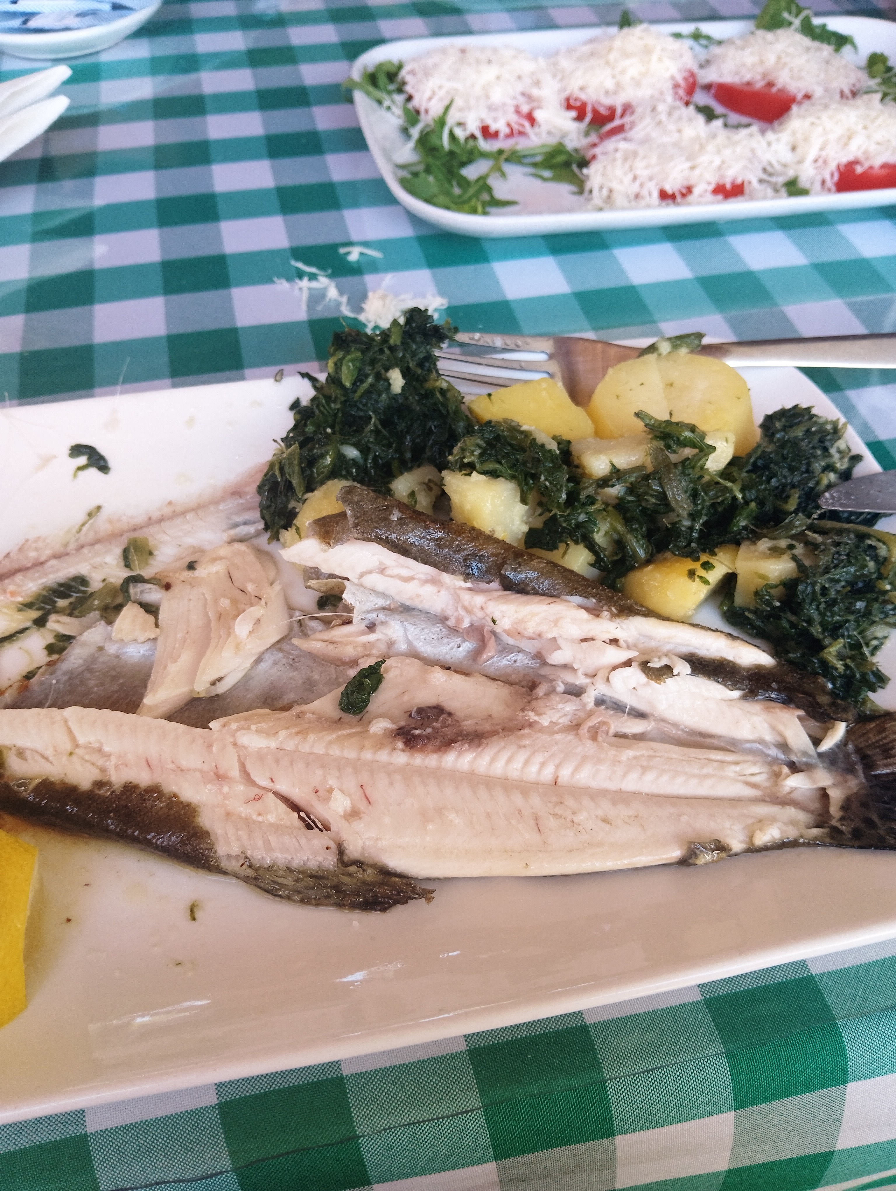 Grilled Fish with Veggies