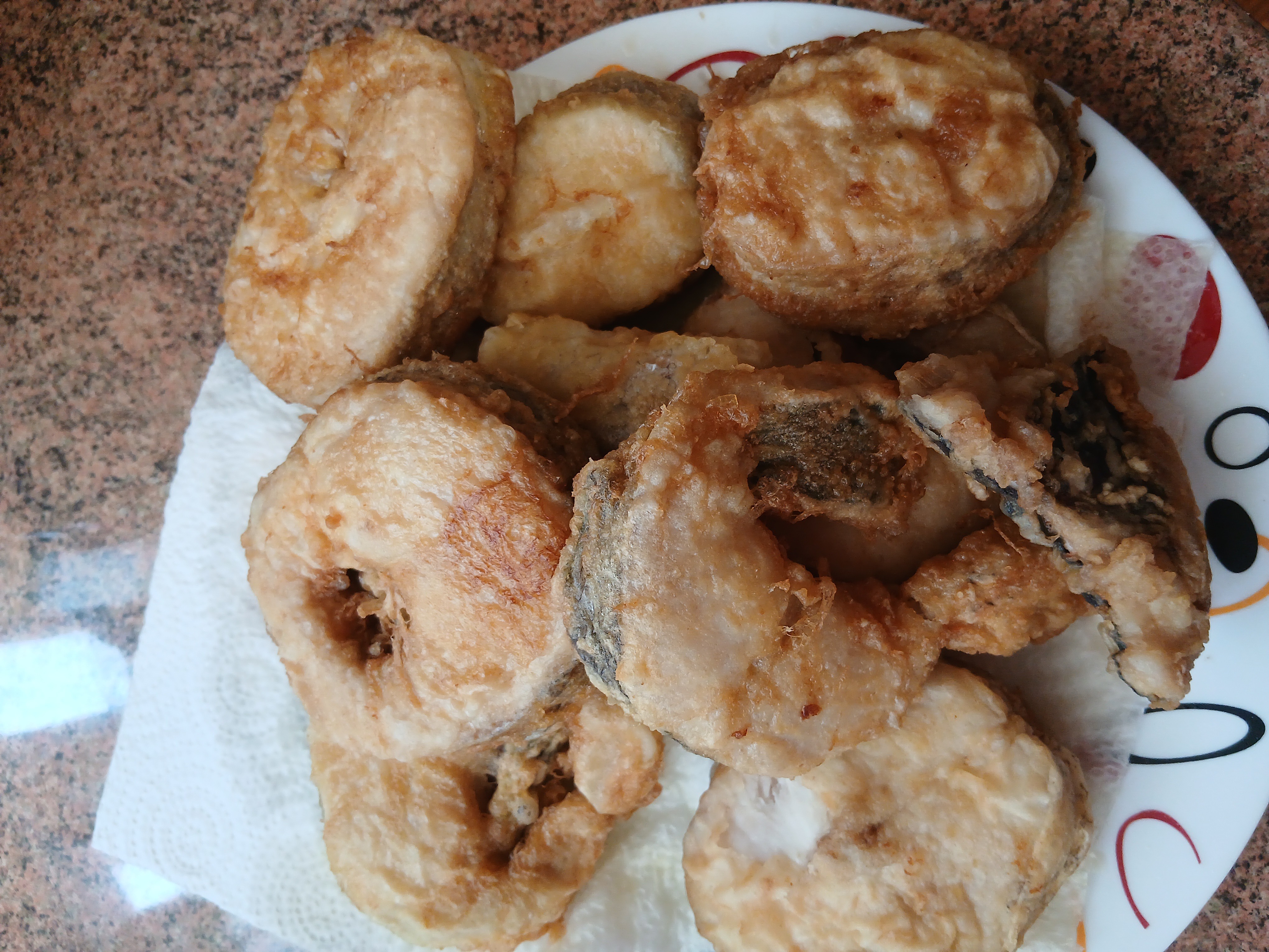 pescado frito rebozado