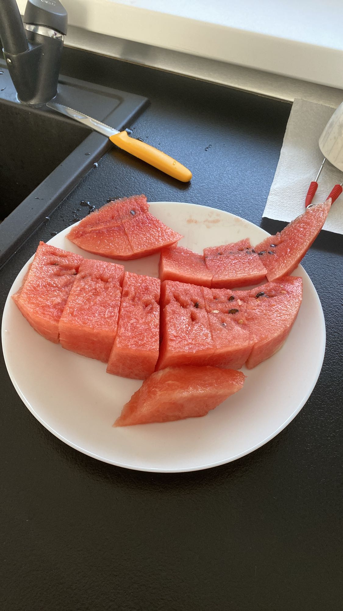 Felii de pepene roșu