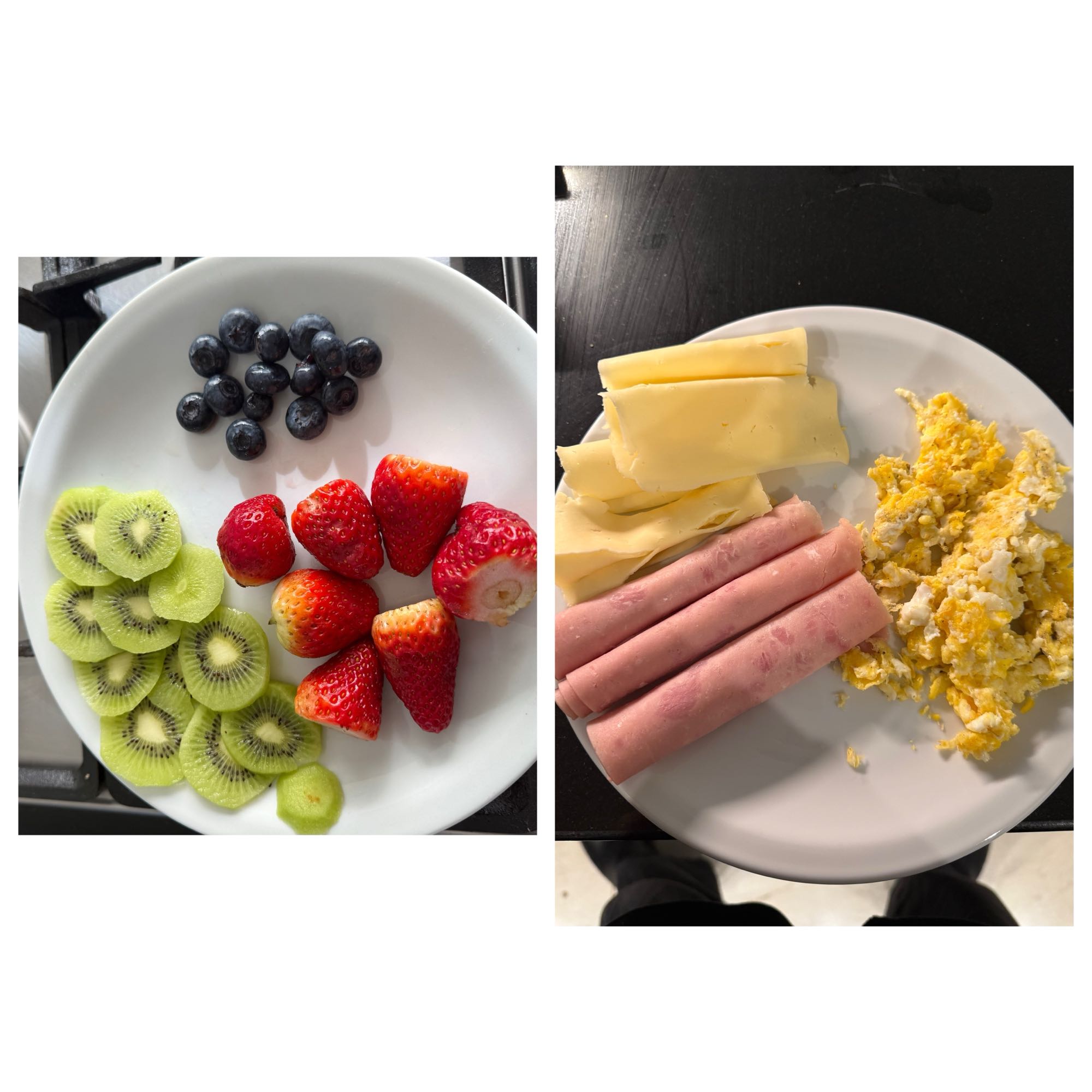 Desayuno mixto saludable