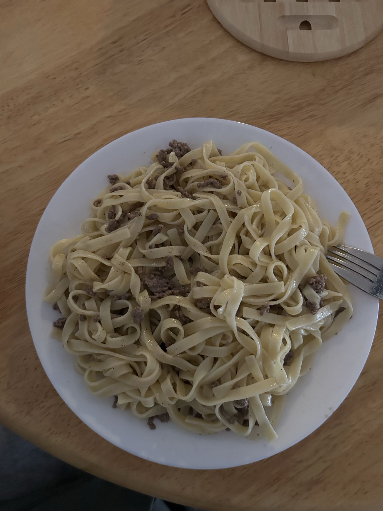 Tagliatelles au boeuf