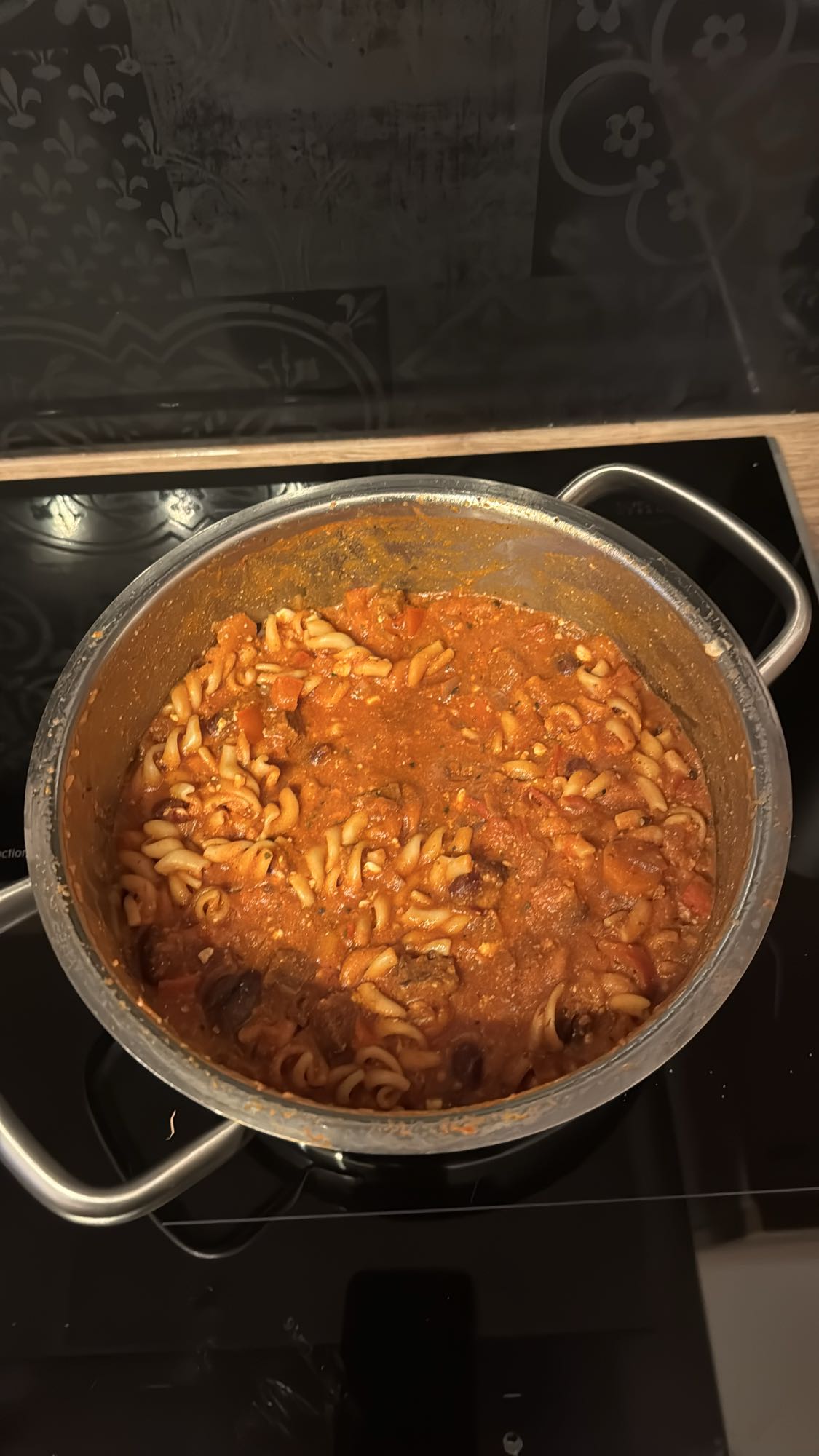 Pasta mit Tomatensauce