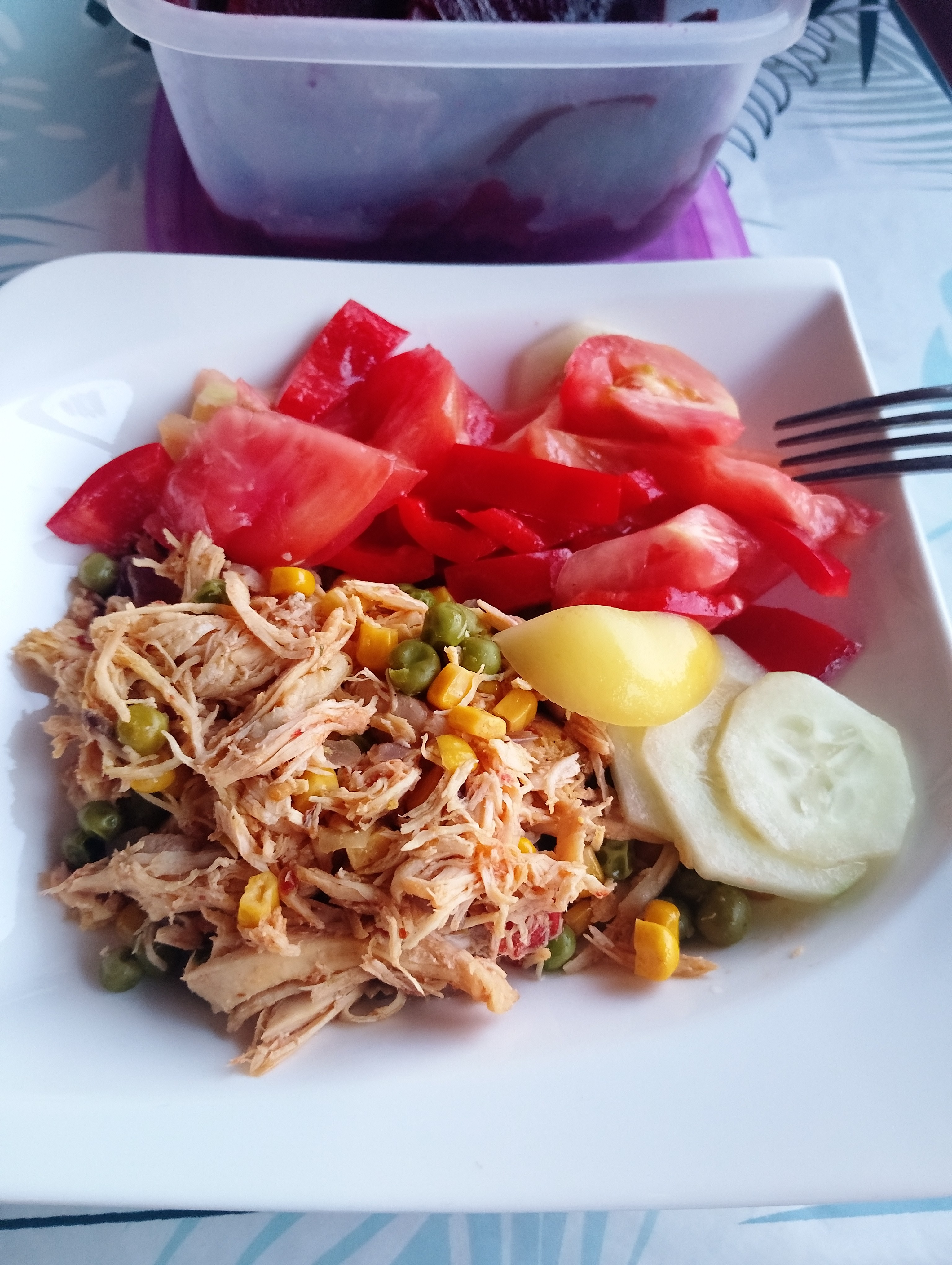 Chicken Veggie Salad