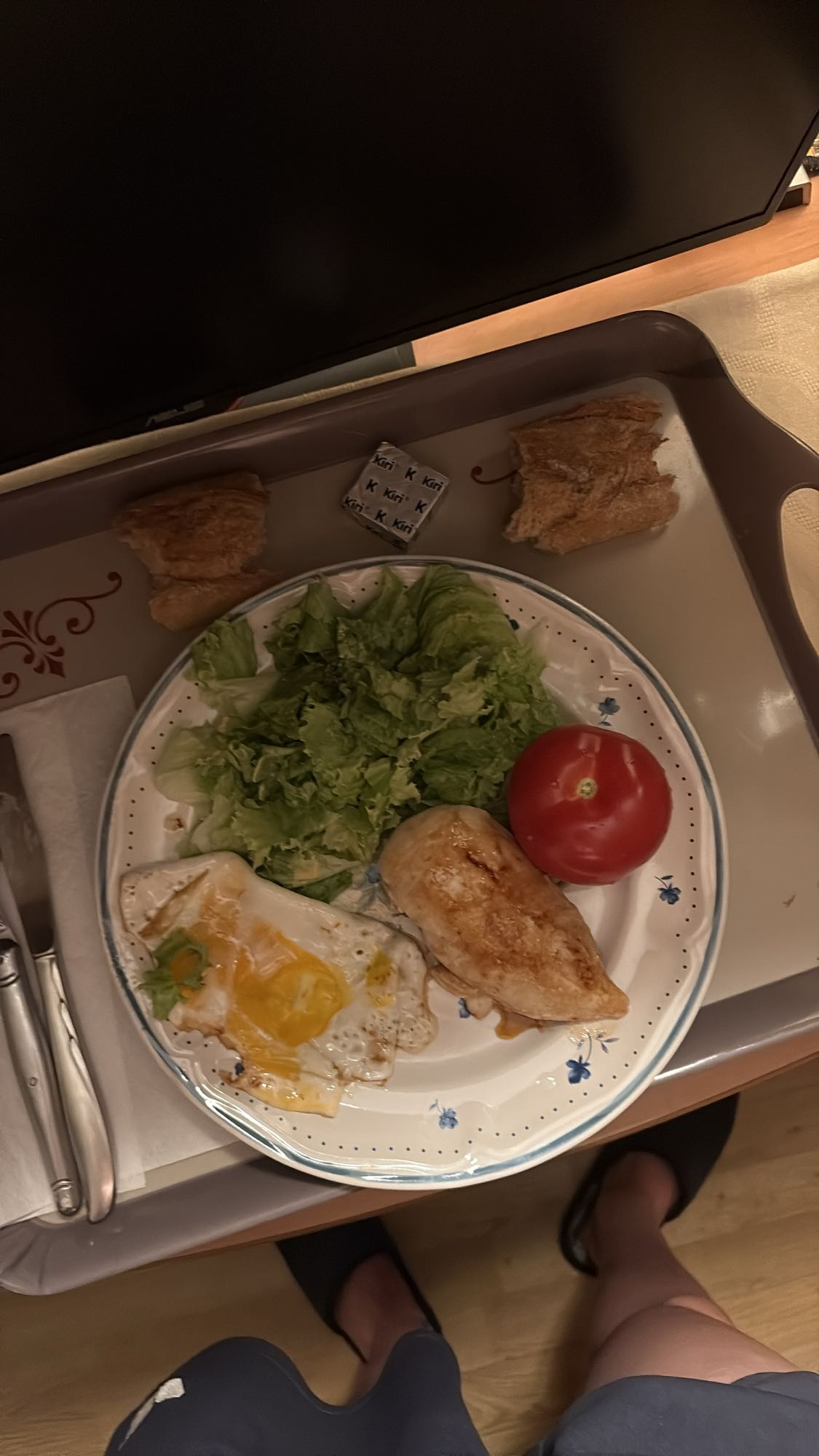 Poulet avec légumes