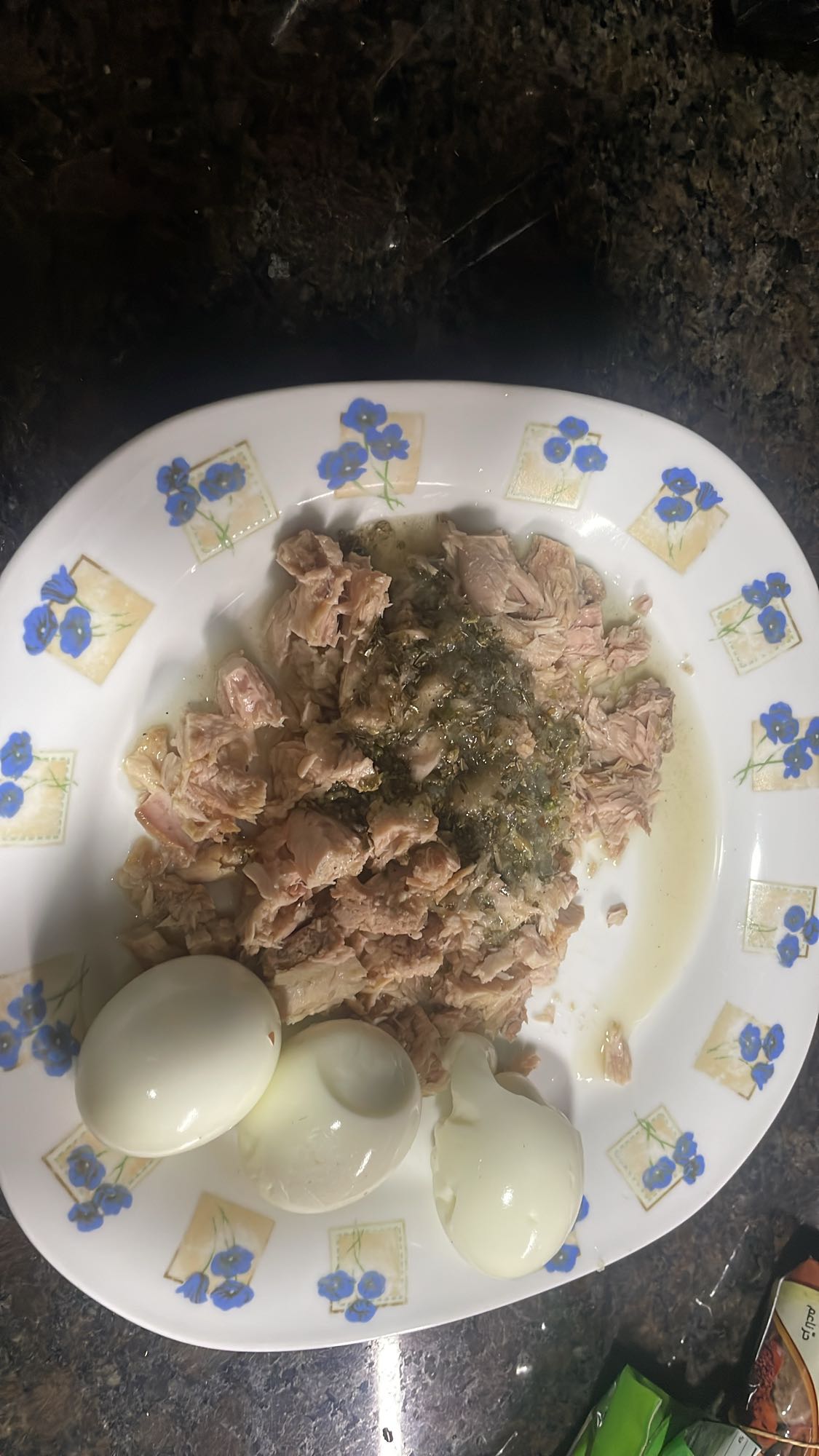 Tuna and Boiled Eggs