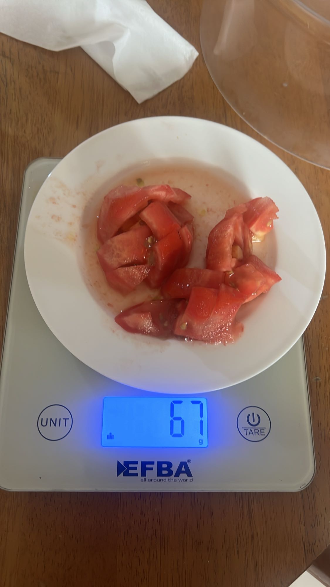 Chopped Tomato Plate