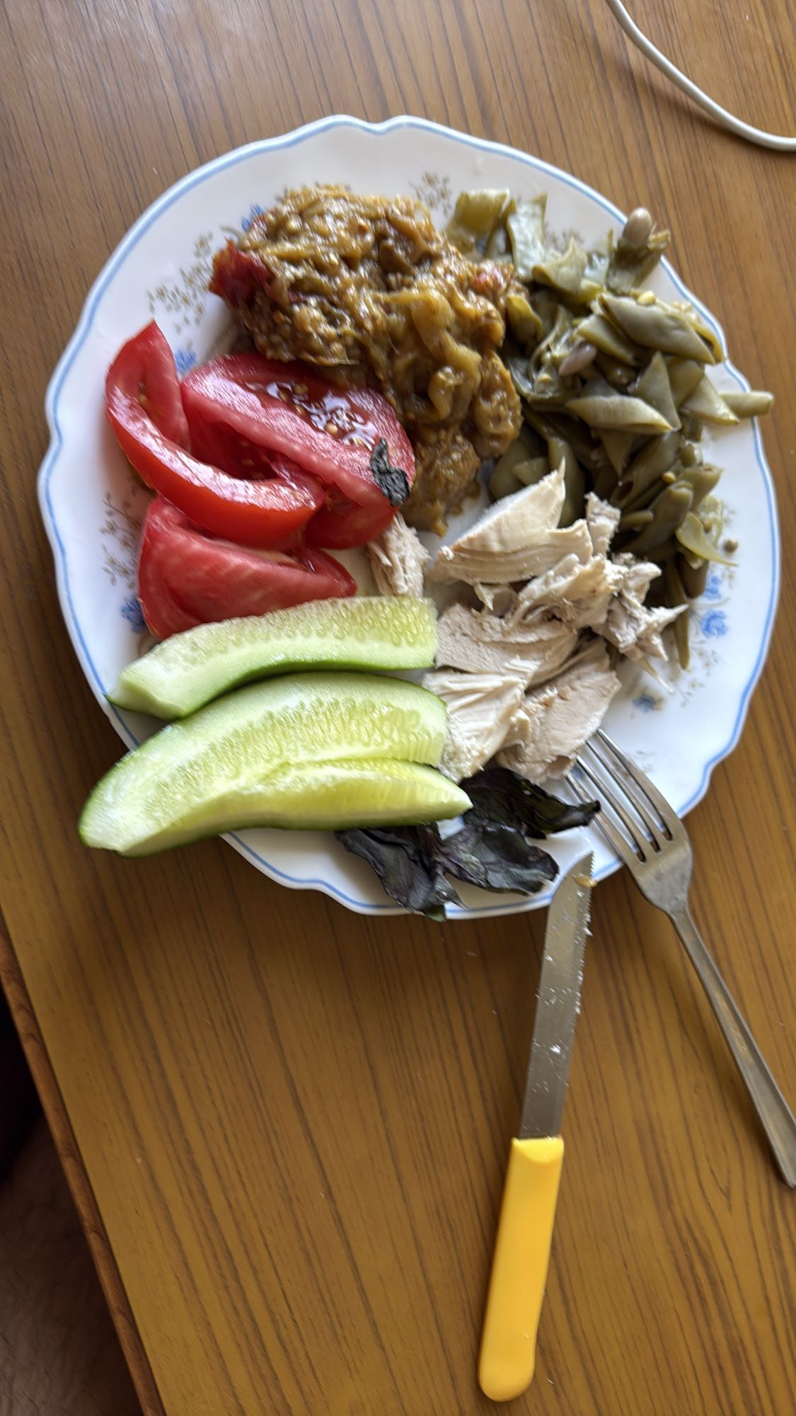 Chicken Veggie Plate