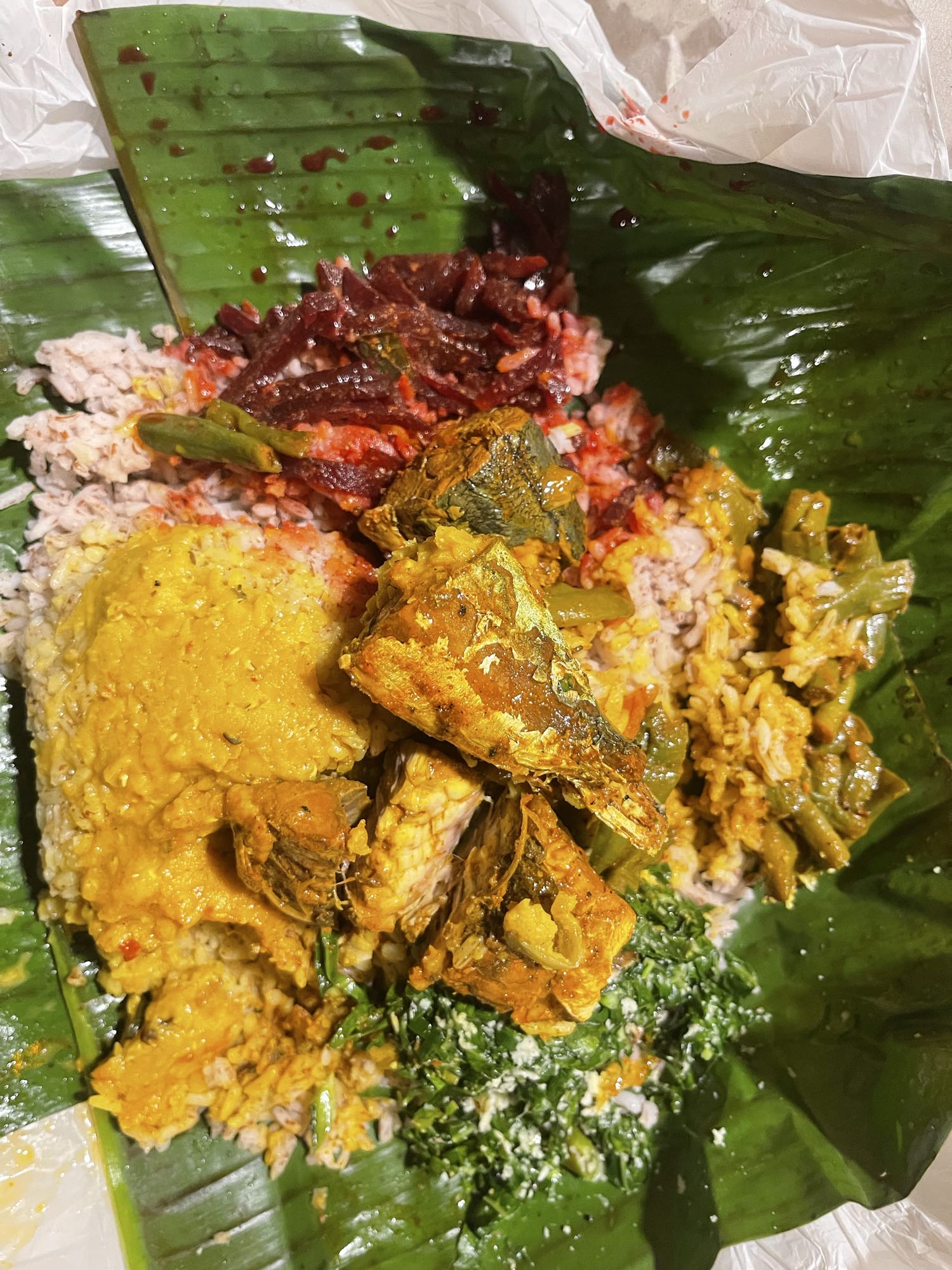Sri Lankan Fish Rice Curry