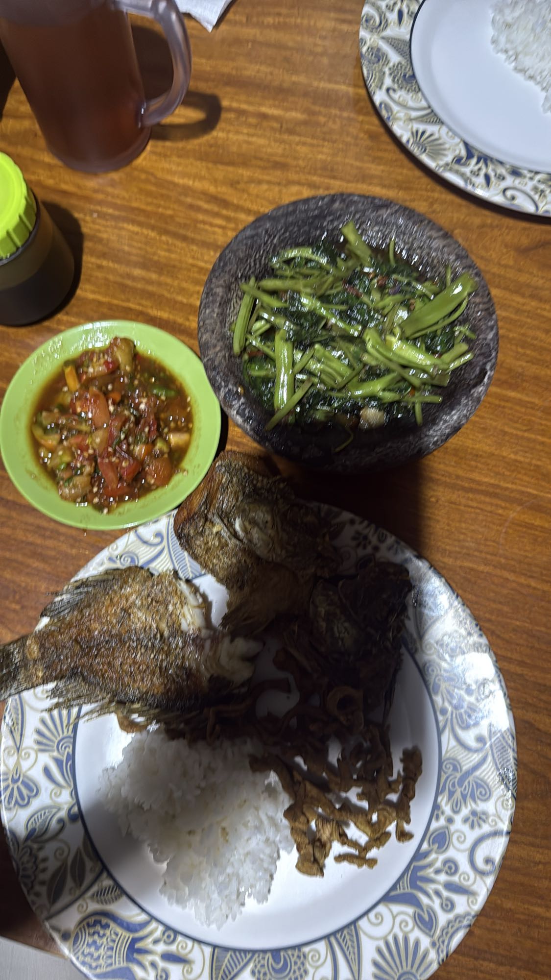 Fried Fish with Rice