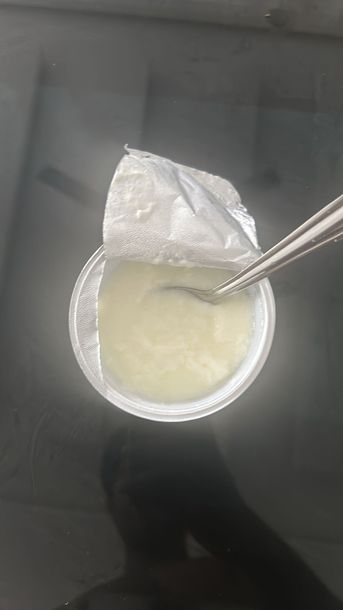 plain yogurt cup