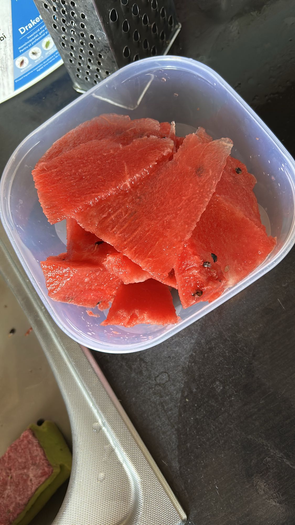 Felii de pepene roșu